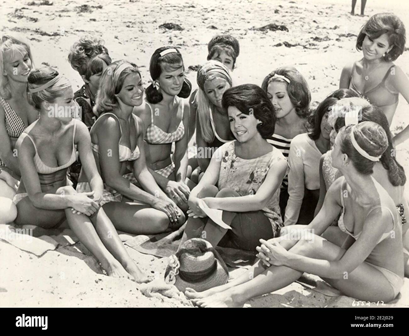 HOW TO STUFF A WILD BIKINI 1965 AIP film with Annette Funicello Stock Photo