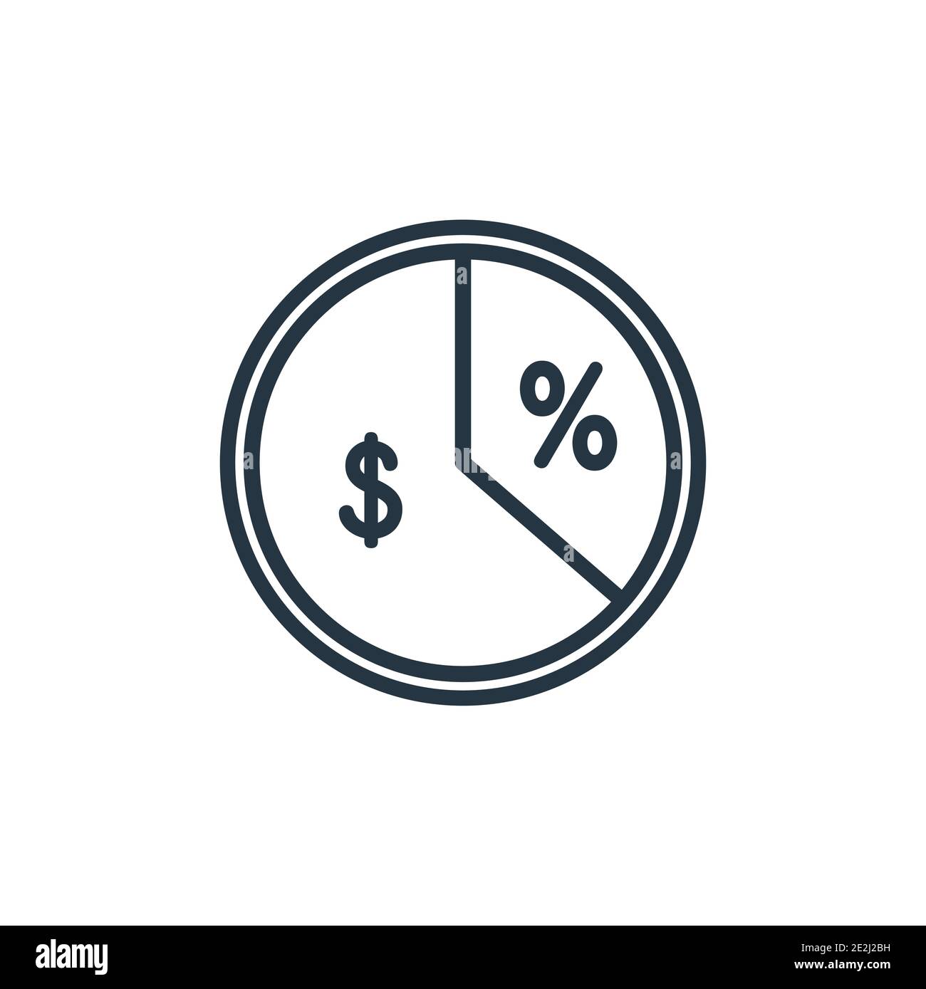 Margin outline vector icon. Thin line black margin icon, flat vector simple element illustration from editable marketing concept isolated stroke on wh Stock Vector