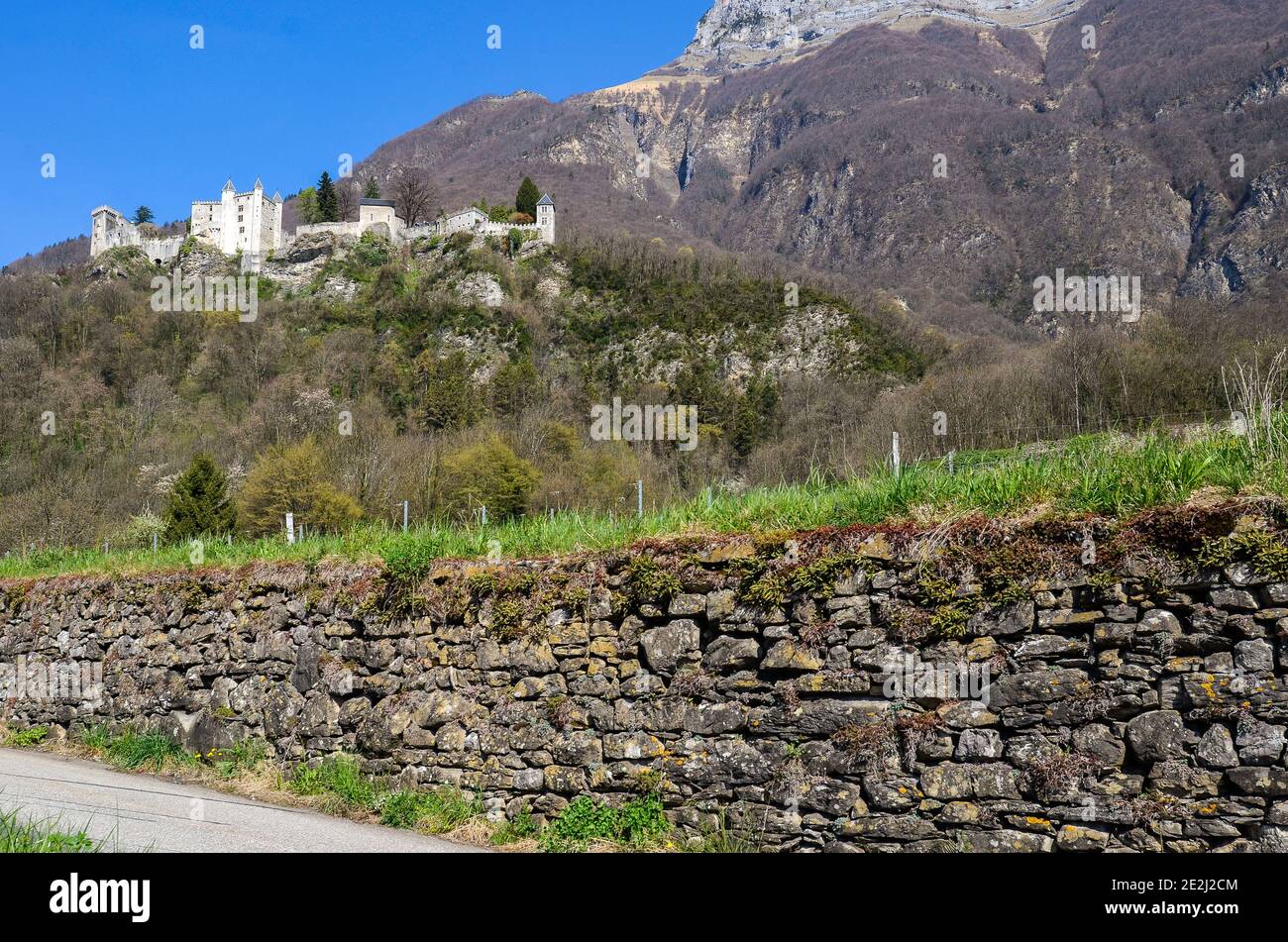 SaintPierred'Albigny (southeastern France) the Miolans Castle