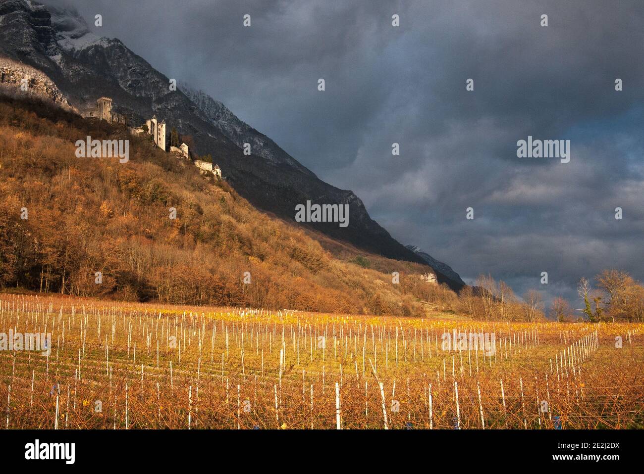 SaintPierred'Albigny (southeastern France) the Miolans Castle