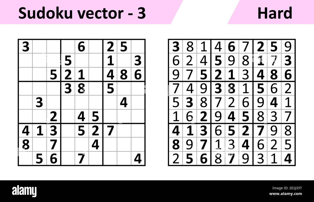 Sudoku Fácil Com Respostas. Jogo Nº 6.