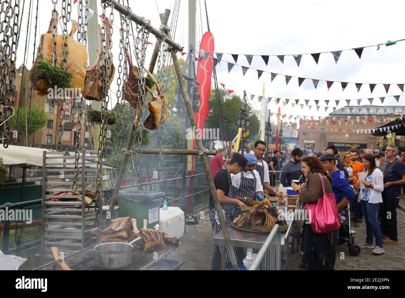 Meatopia in Tobacco Dock in London/Angie Mar / the beatrice inn/ dry ...