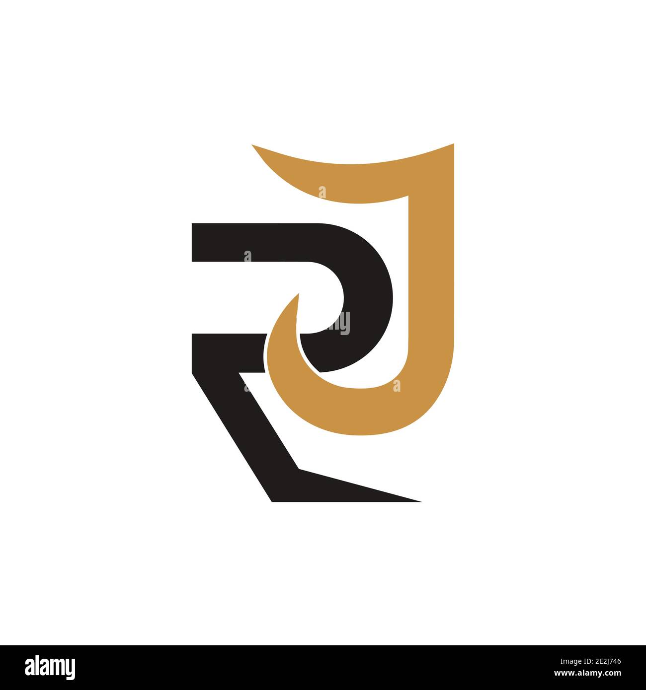 Initial jr letter logo vector template design. Creative abstract letter rj logo design. Linked letter rj logo design Stock Vector Image Art Alamy