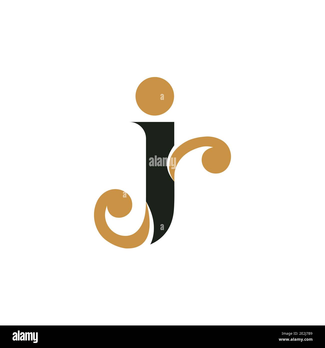 Green rj logo Stock Vector Images - Alamy