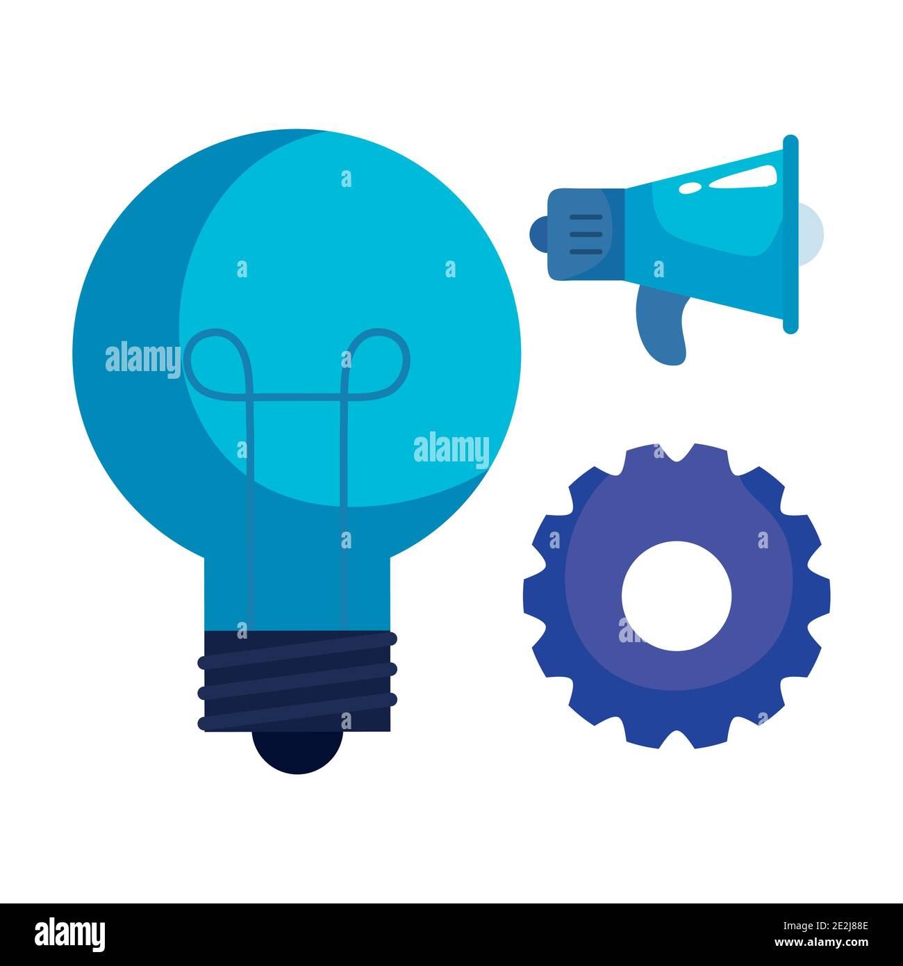 bundle of three business set icons Stock Vector Image & Art - Alamy