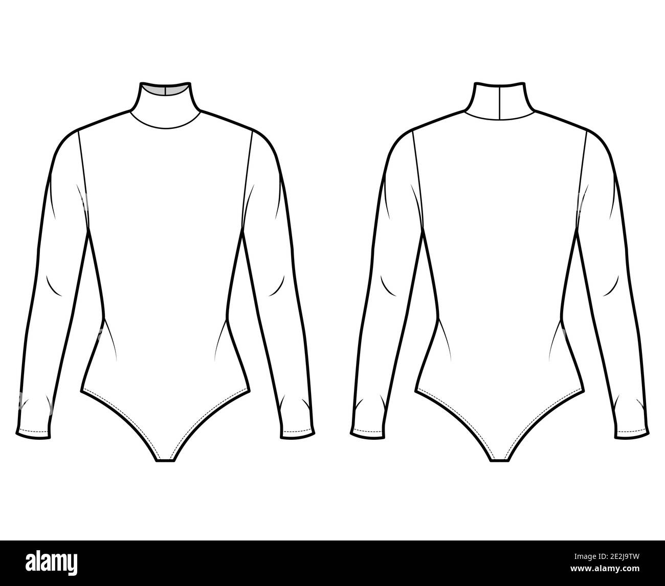 Cotton-jersey t-shirt bodysuit 