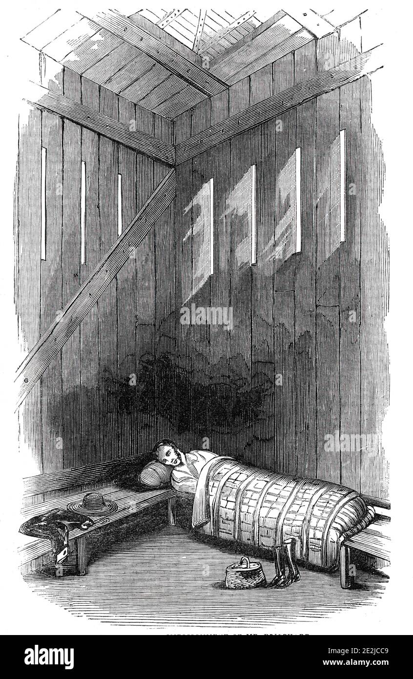 Imprisonment of Mr. Pritchard, 1844. British missionary and Tahitian