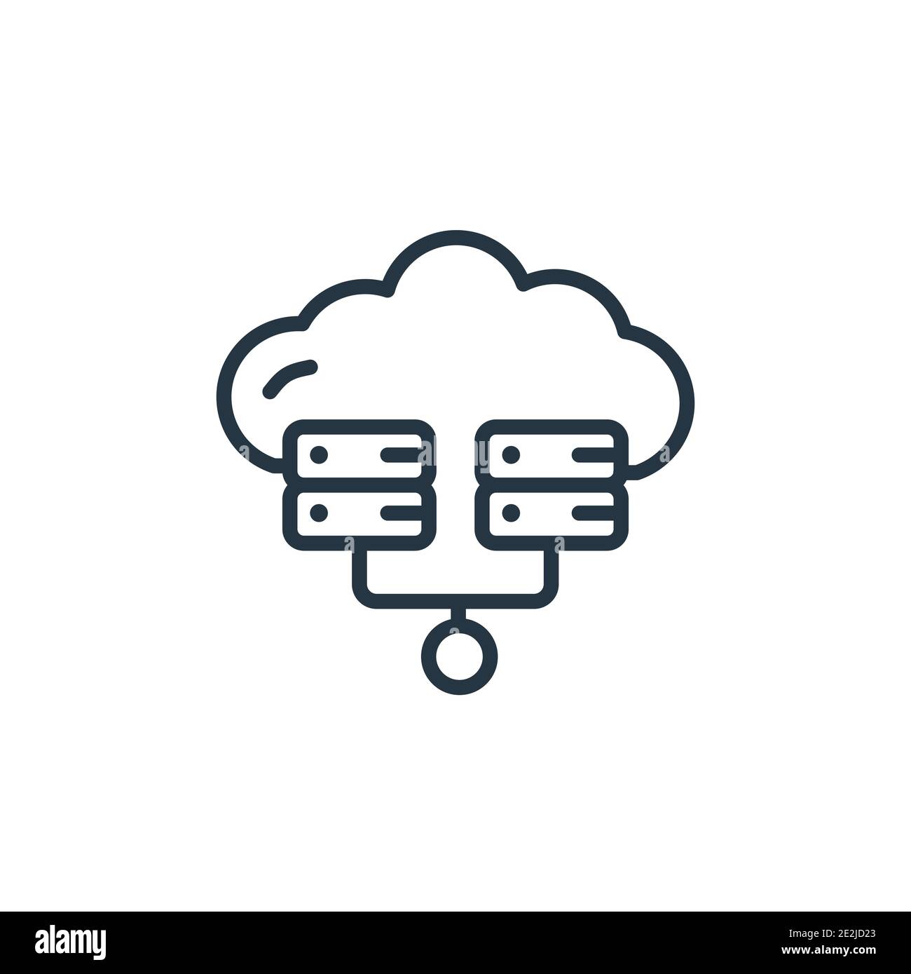 Virtualization vector vectors Stock Vector Images Alamy