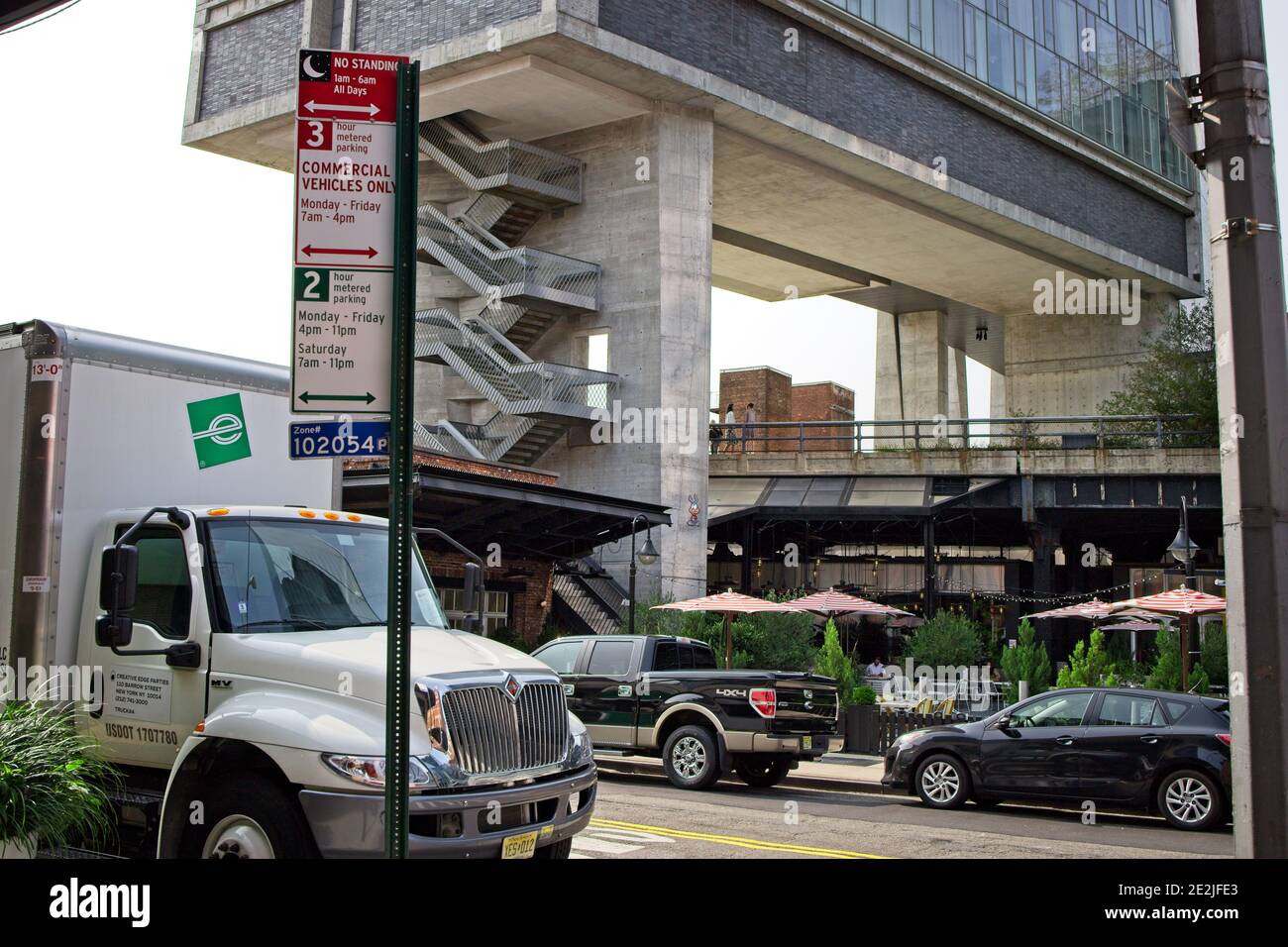 New York, NY, USA Jan 13, 2021 The StandardHigh Line hotel with