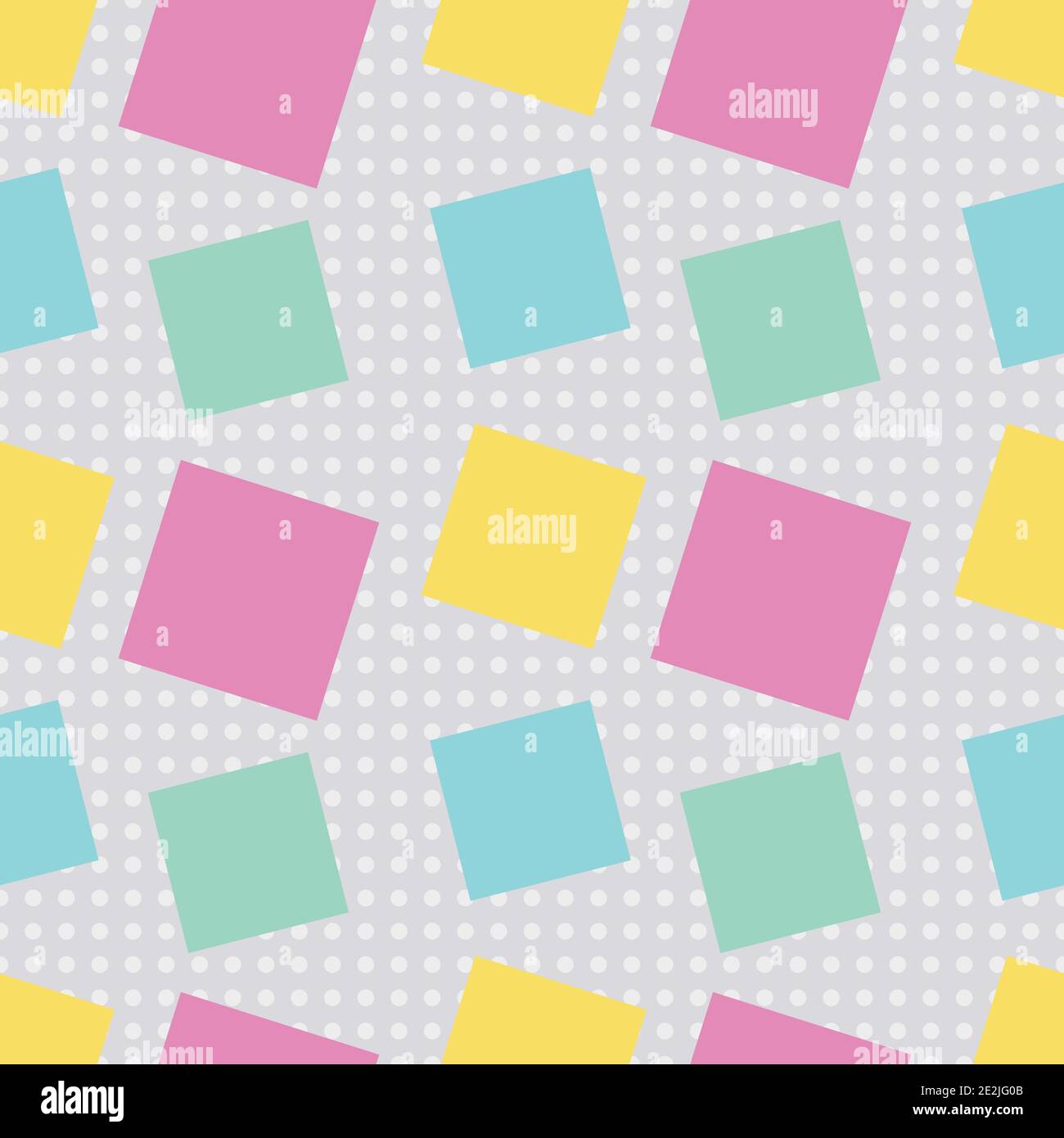 colorful abstract square seamless pattern vector illustration Stock Vector