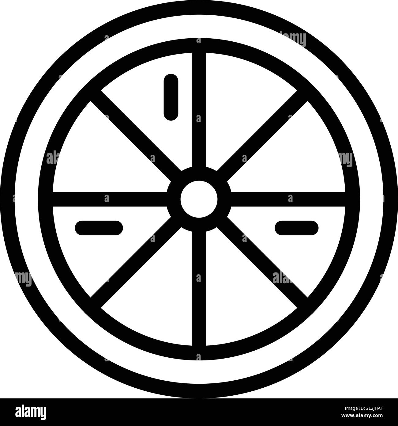 Organic cake icon. Outline organic cake vector icon for web design ...