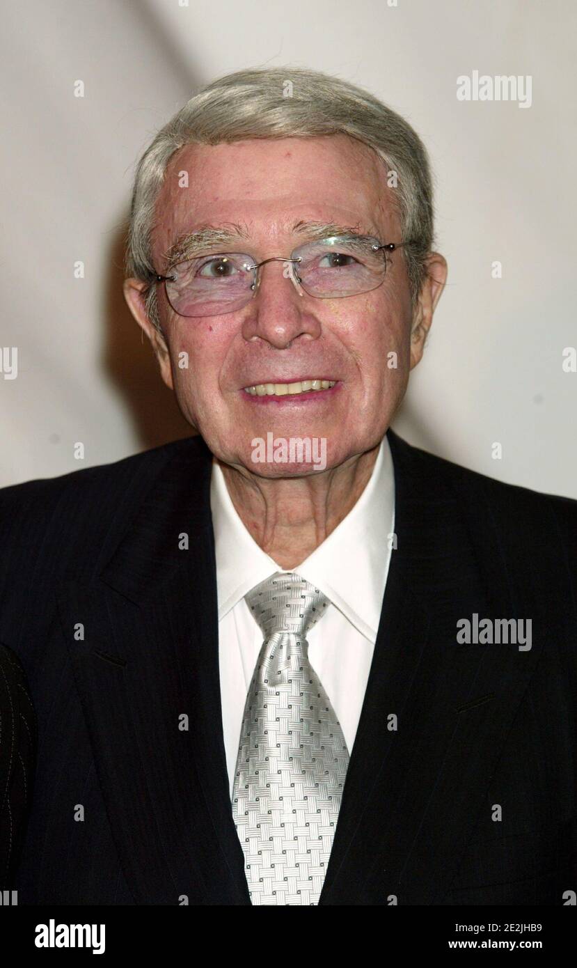 Army Archerd arriving at the premiere of 'Angels in America' at The Ziegfeld Theater in New York City on November 4, 2003.  Photo Credit: Henry McGee/MediaPunch Stock Photo