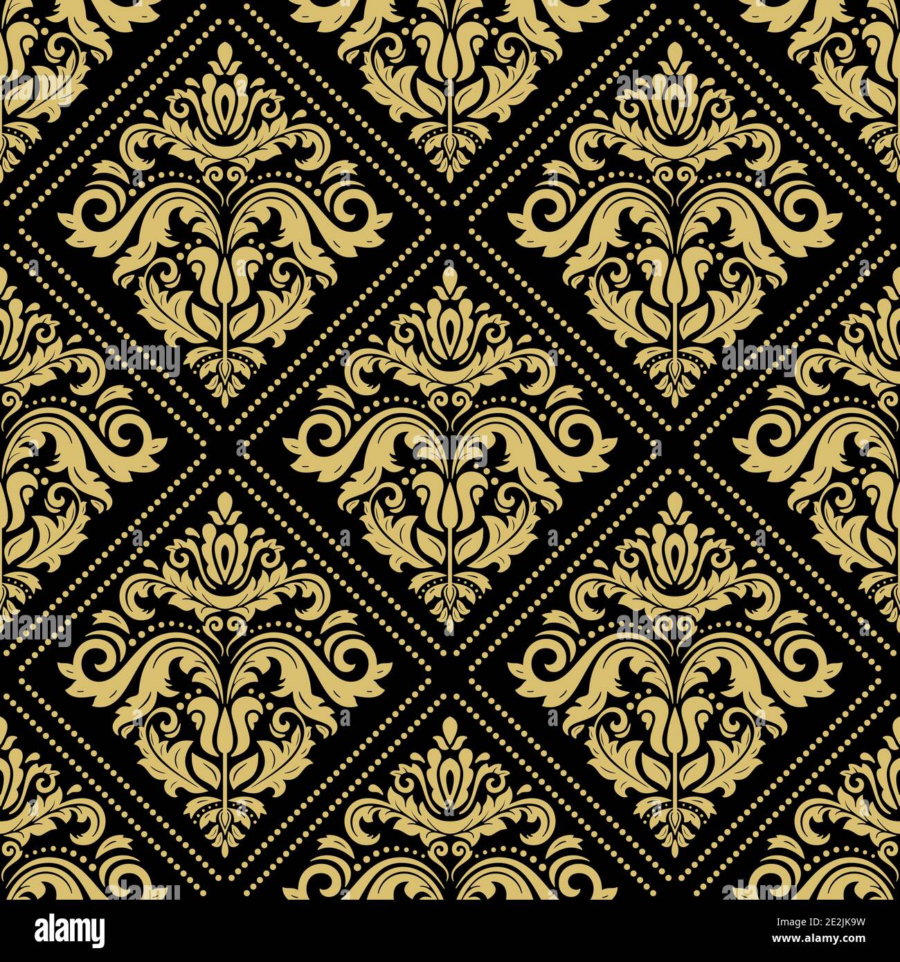 Orient Seamless Vector Background Stock Vector