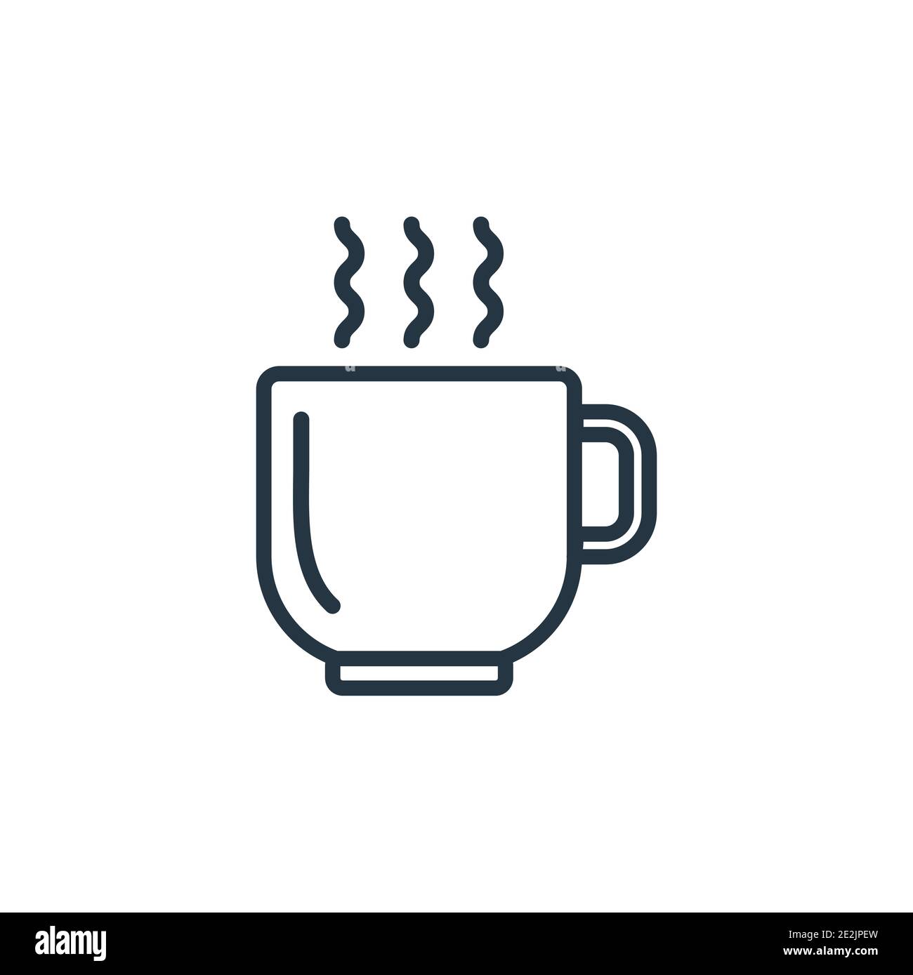 Indian tea outline vector icon. Thin line black indian tea icon, flat