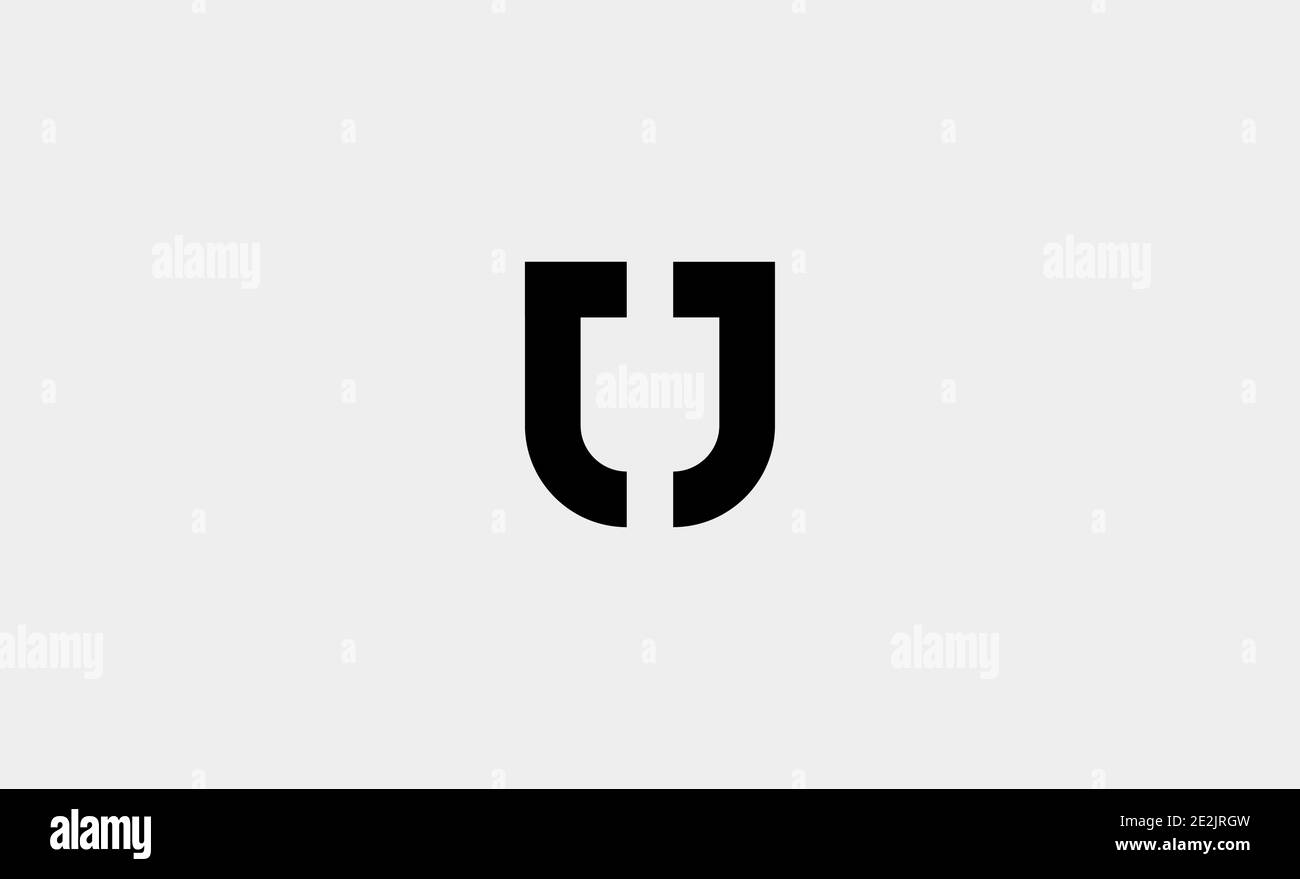 letter jj shield logo design vector illustration Stock Vector