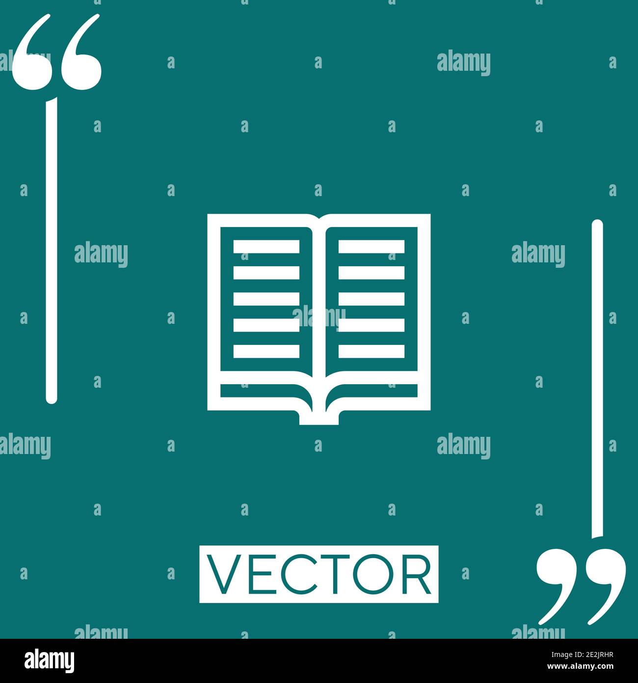 book Linear icon. Editable stroke line Stock Vector Image & Art - Alamy