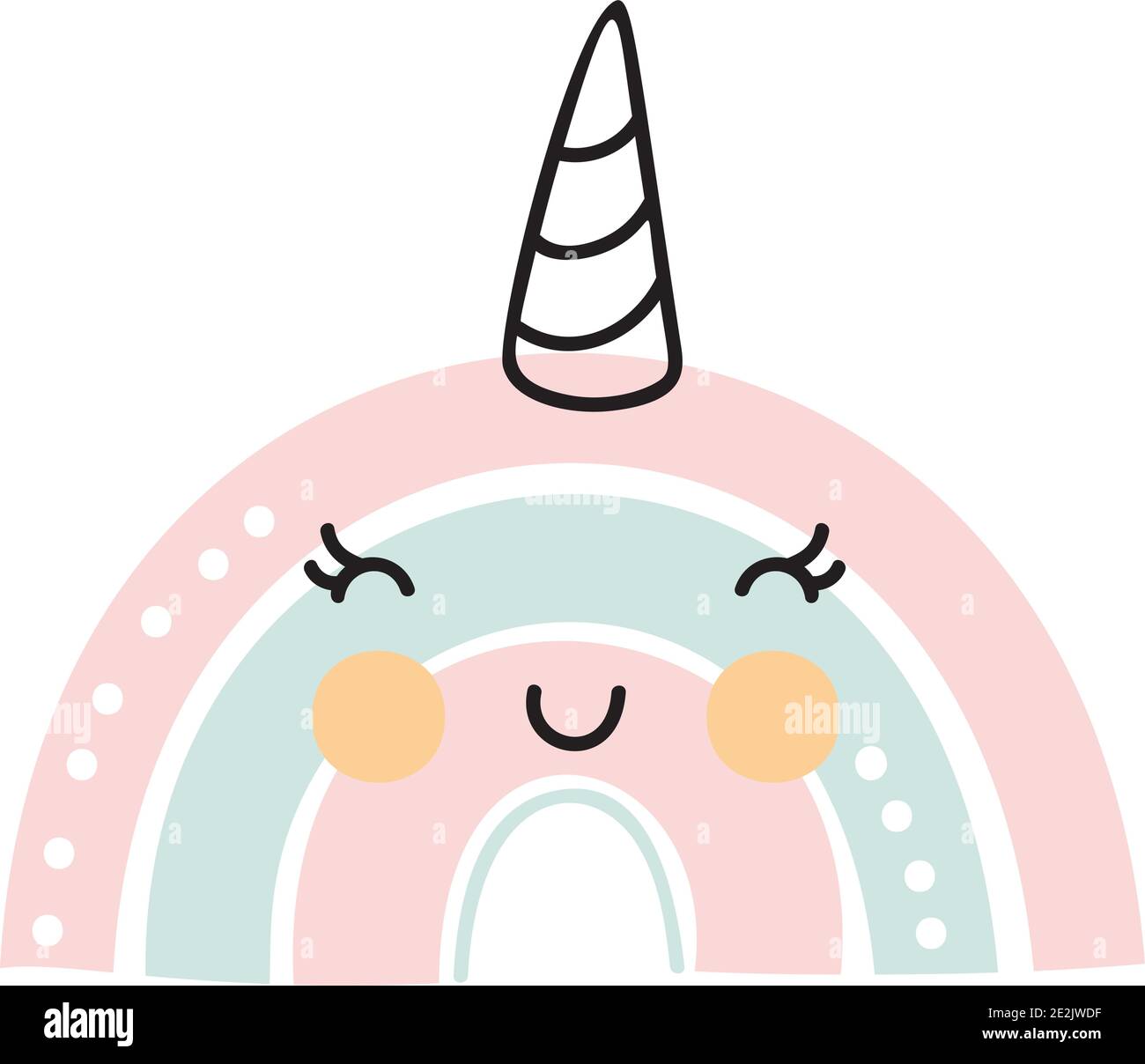 unicorn horn cut out stock images pictures alamy