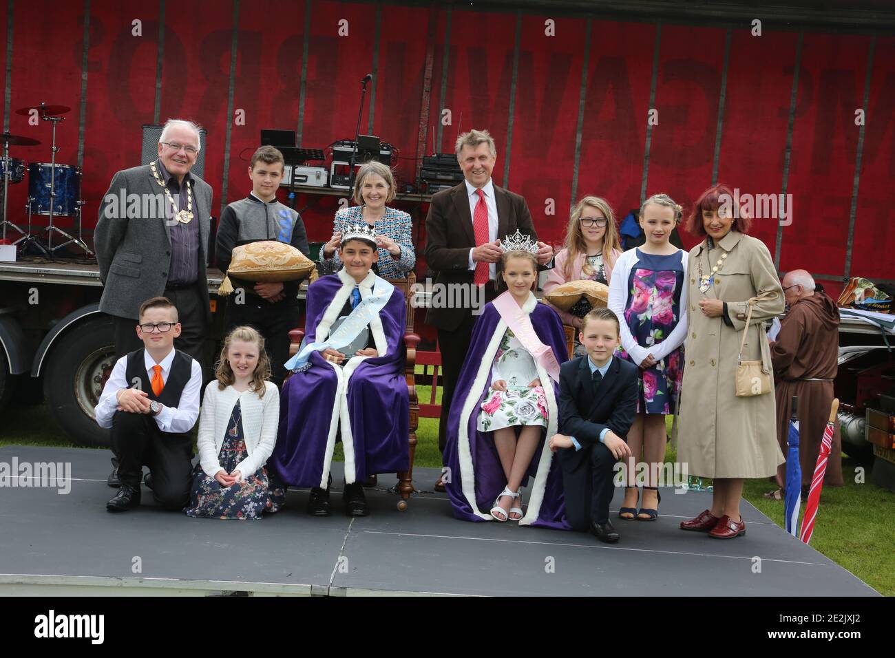 Maybole, Ayrshire, Scotland, UK. 10 Jun 2017. The annual gala day featuring a parade and then