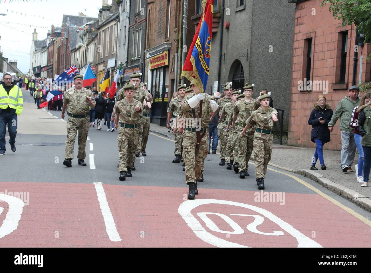 Maybole, Ayrshire, Scotland, UK. 10 Jun 2017. The annual gala day featuring a parade and then