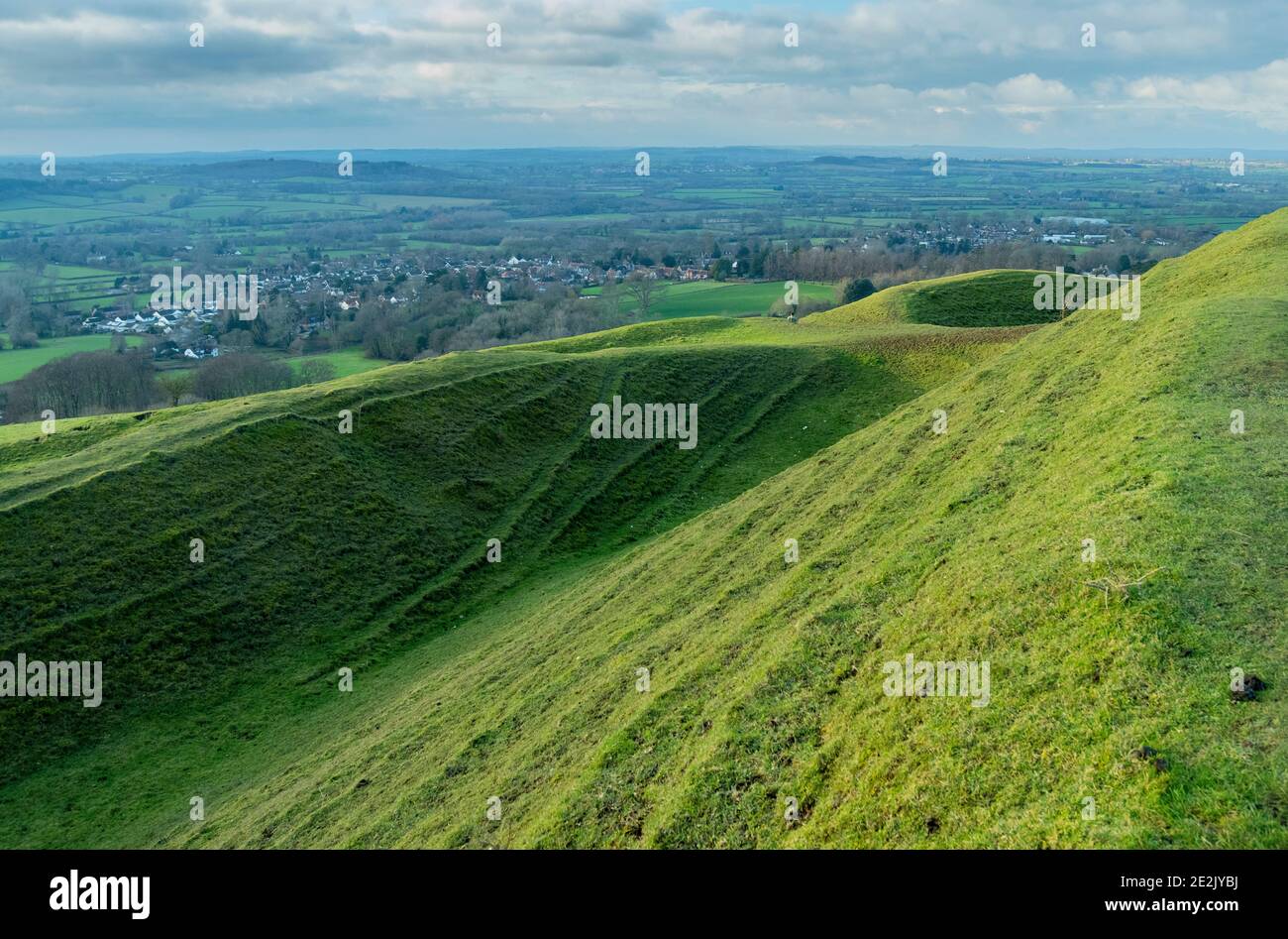 Hambledon Hill A Prehistoric Mainly Iron Age Hill Fort On Chalk In hambledon-hill-a-prehistoric-mainly-iron-age-hill-fort-on-chalk-in
