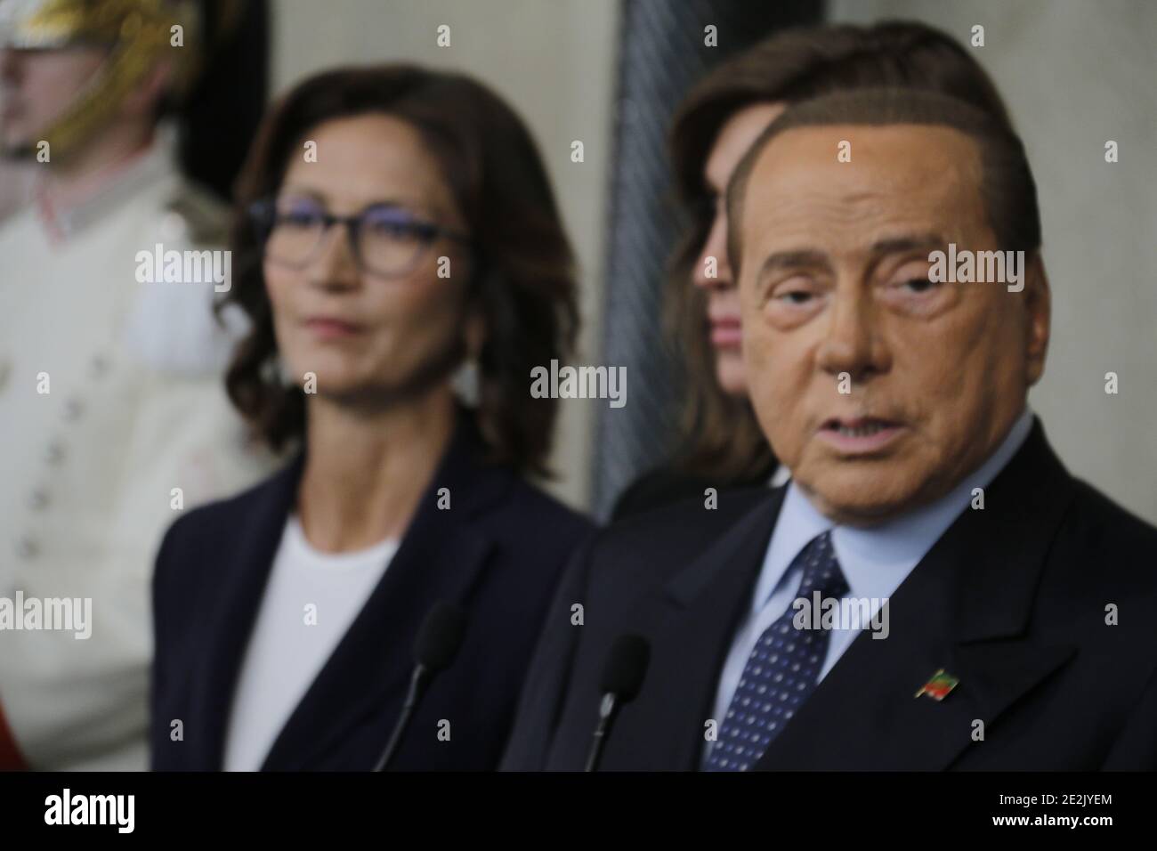 SILVIO BERLUSCONI - ROMA Stock Photo - Alamy