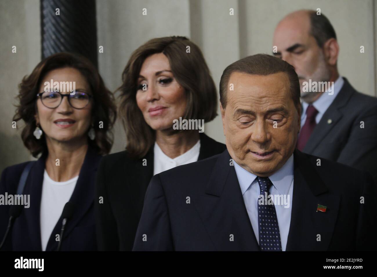 SILVIO BERLUSCONI - ROMA Stock Photo - Alamy