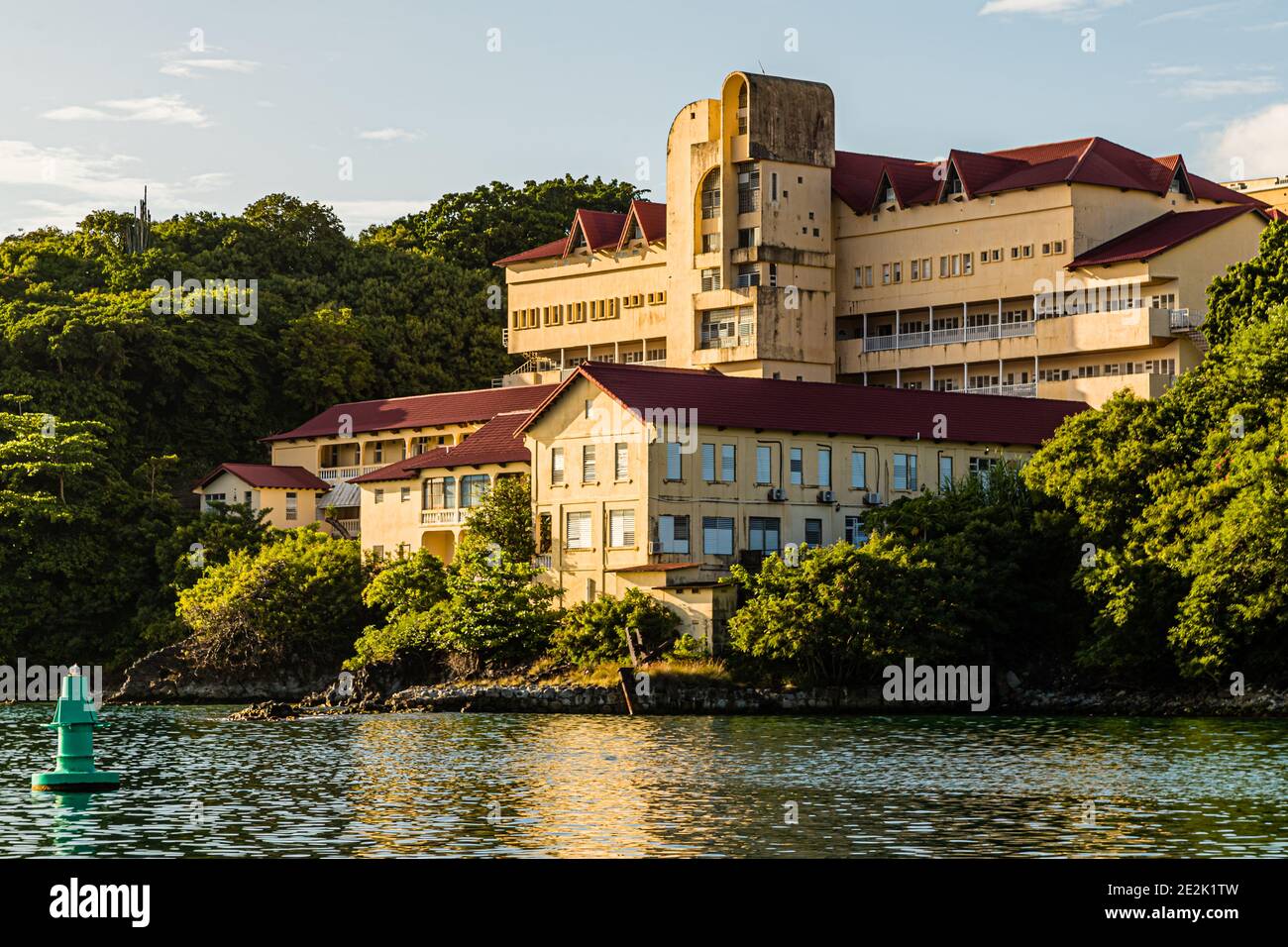 Hospital in Saint Grenada Stock Photo Alamy
