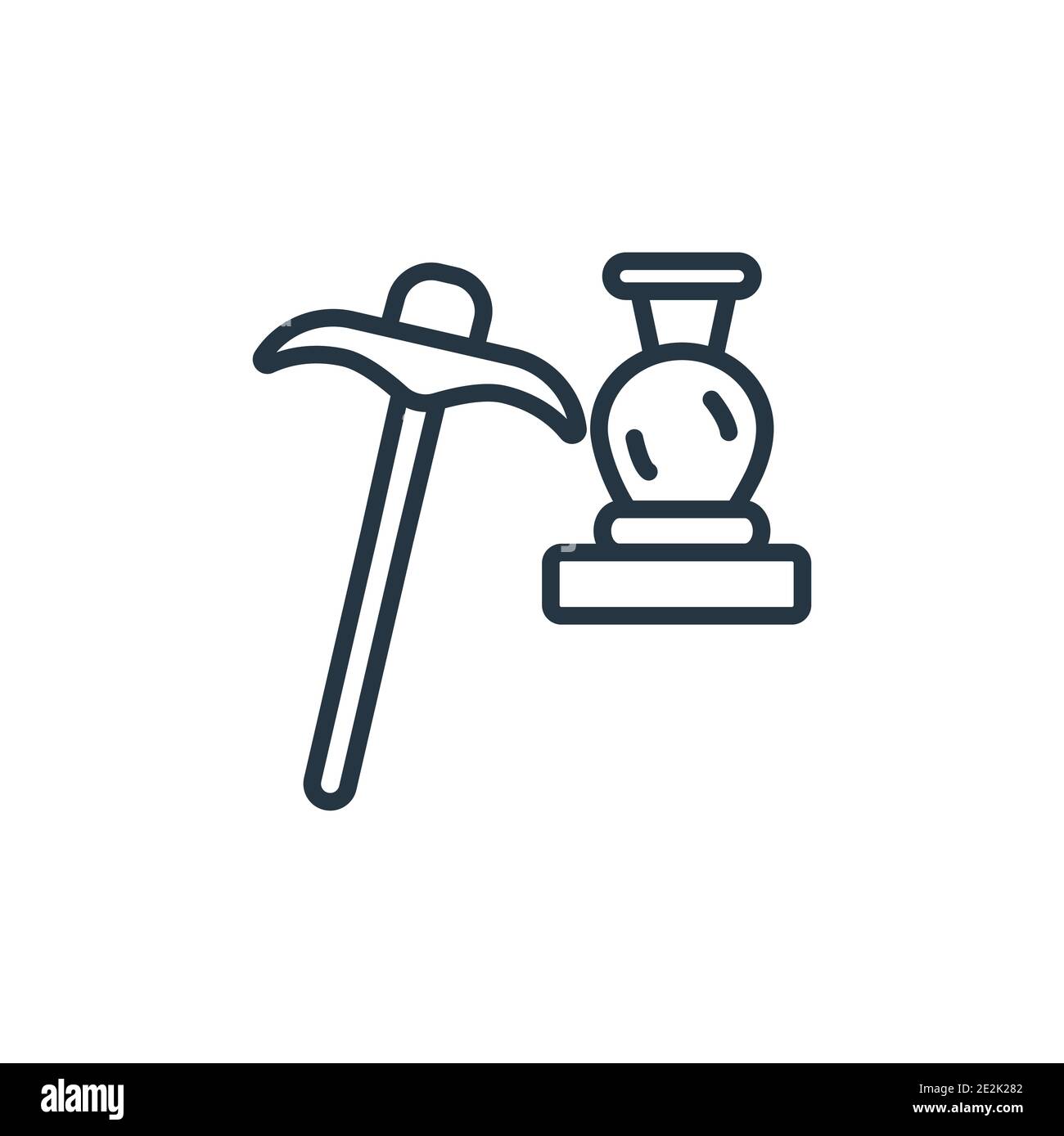 Guide outline vector icon. Thin line black guide icon, flat vector ...