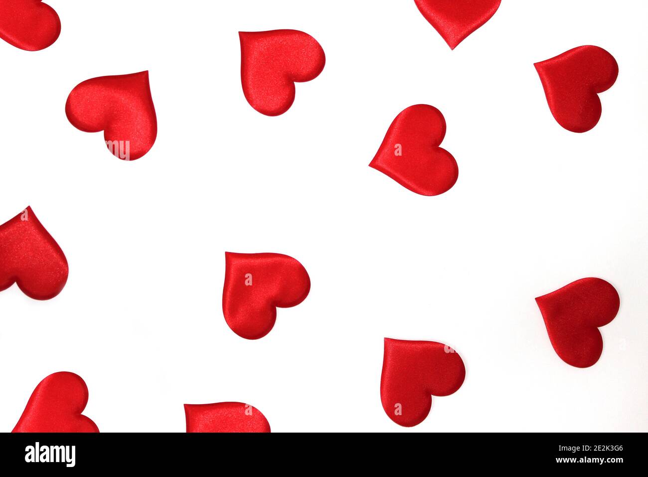 red hearts background on white Stock Photo - Alamy