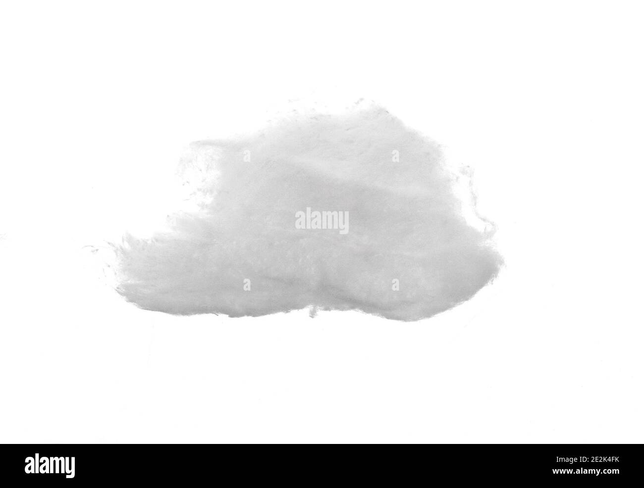 cotton wool on a white background Stock Photo Alamy
