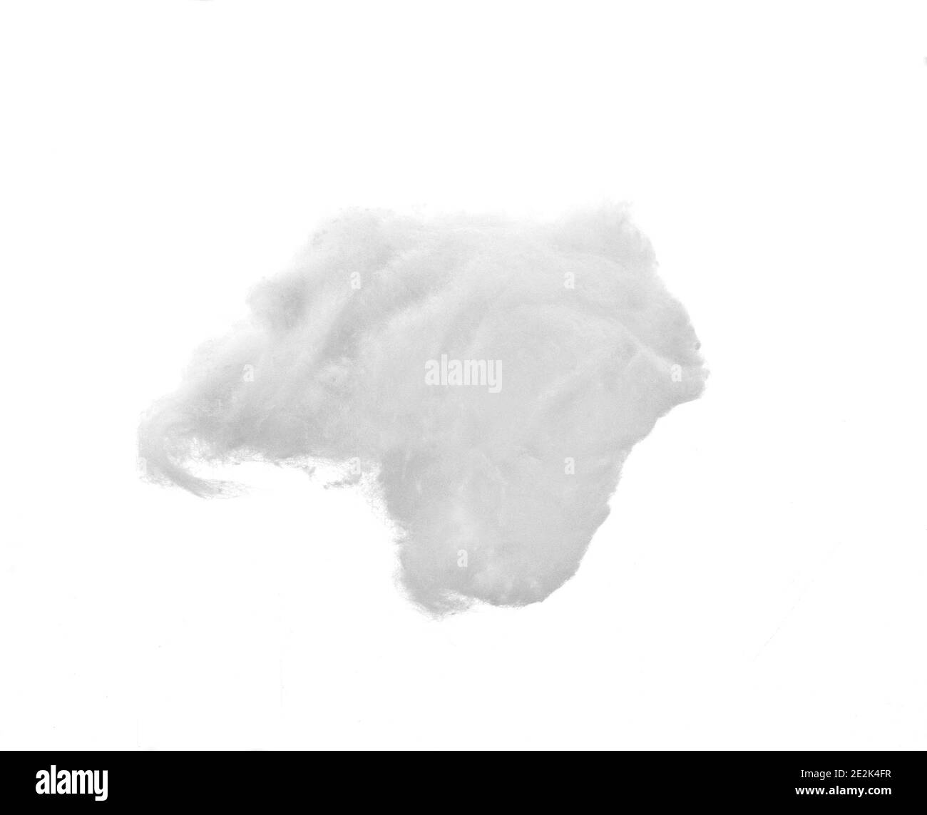 cotton wool on a white background Stock Photo Alamy