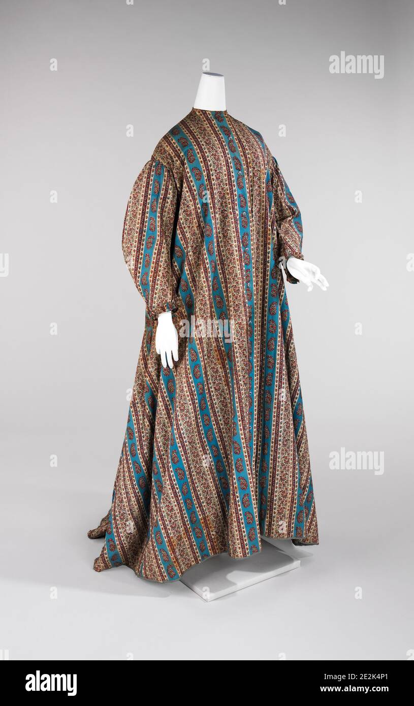 Dressing gown, American, 186570 Stock Photo Alamy