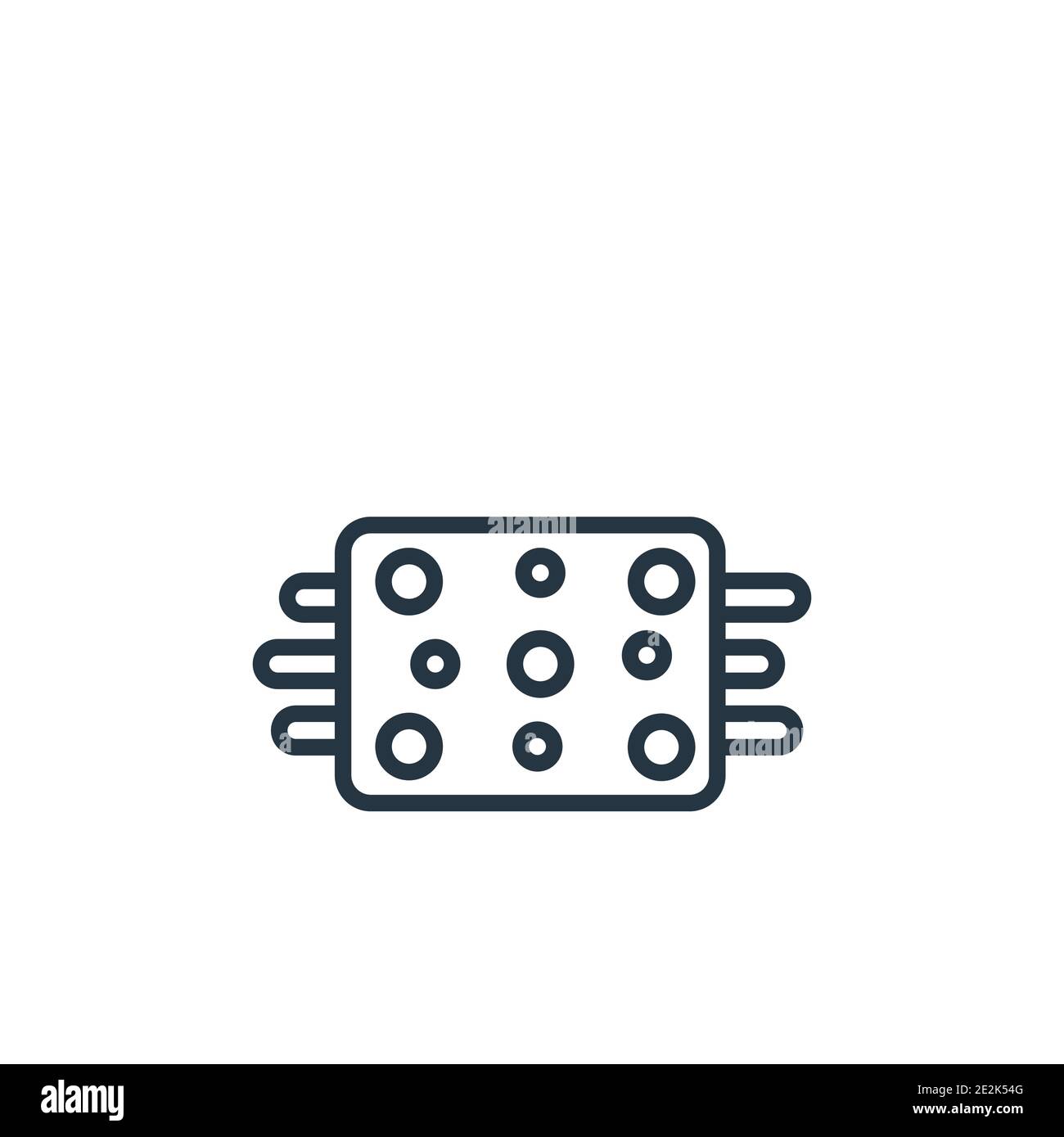 Mat outline vector icon. Thin line black mat icon, flat vector simple