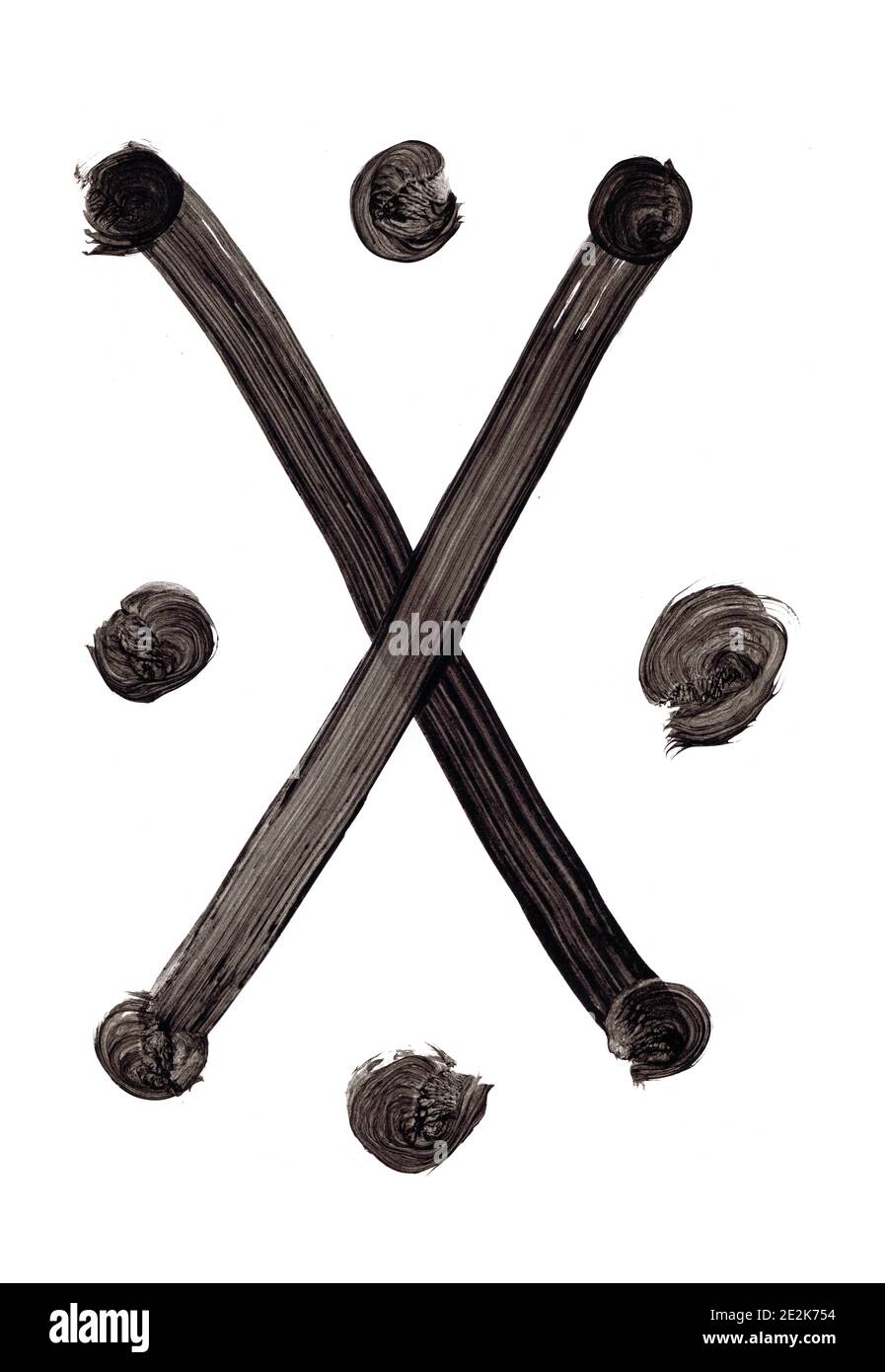 Alchemical Symbols Distilled Vinegar One Stock Photo Alamy