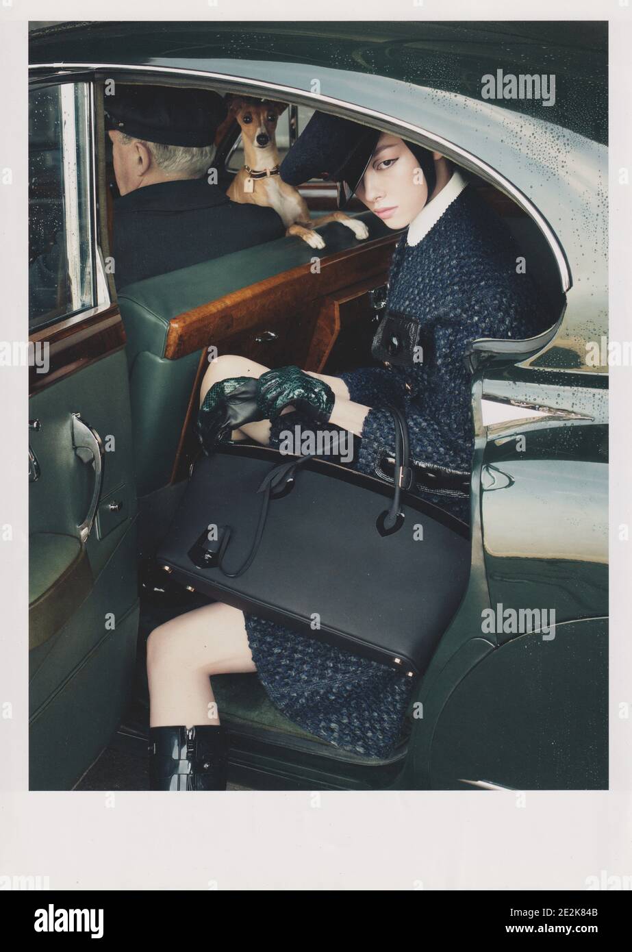 poster advertising Louis Vuitton handbag in paper magazine from 2013 year,  advertisement, creative LV Louis Vuitton advert from 2010s Stock Photo -  Alamy