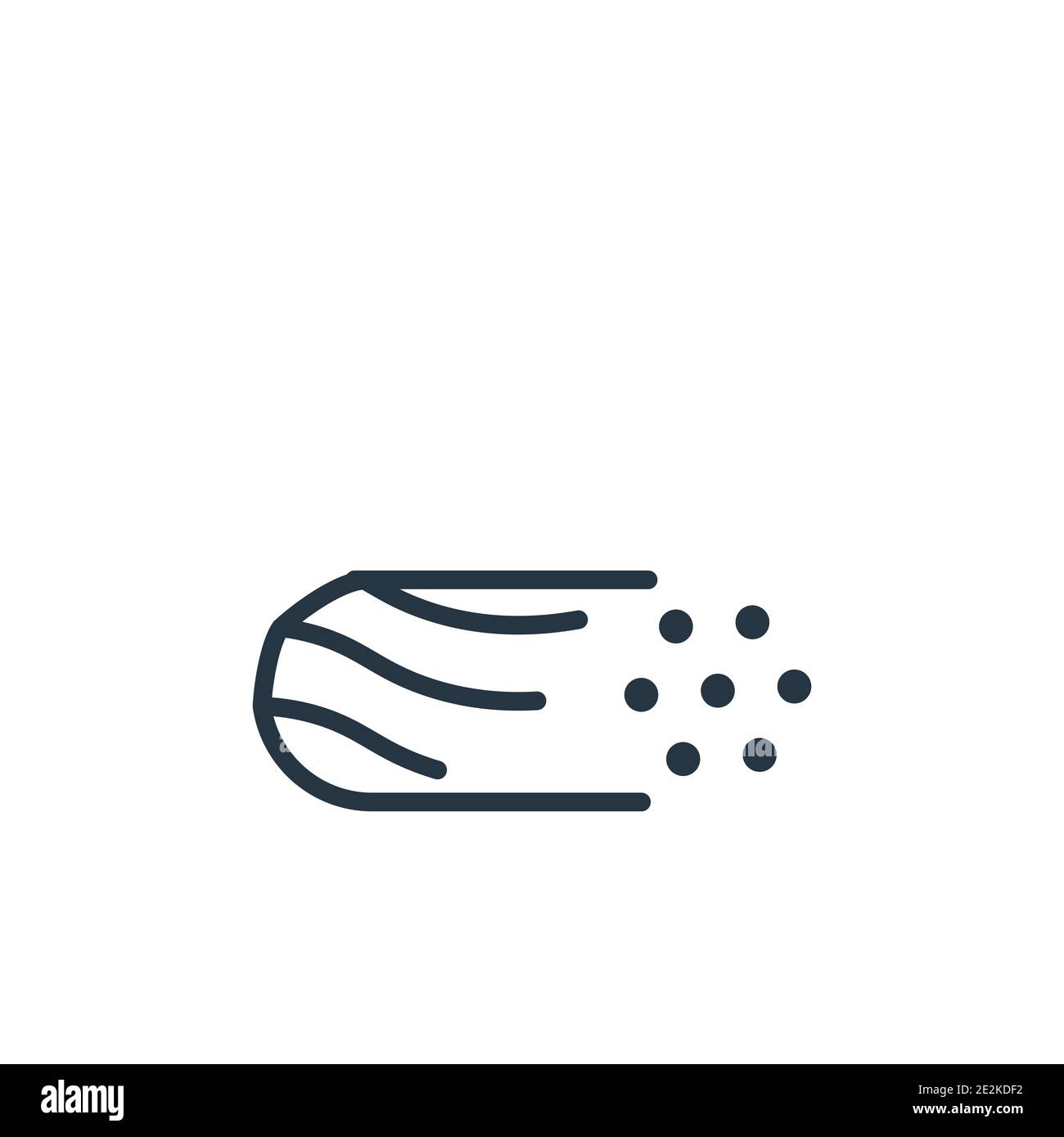 Wire outline vector icon. Thin line black wire icon, flat vector simple ...