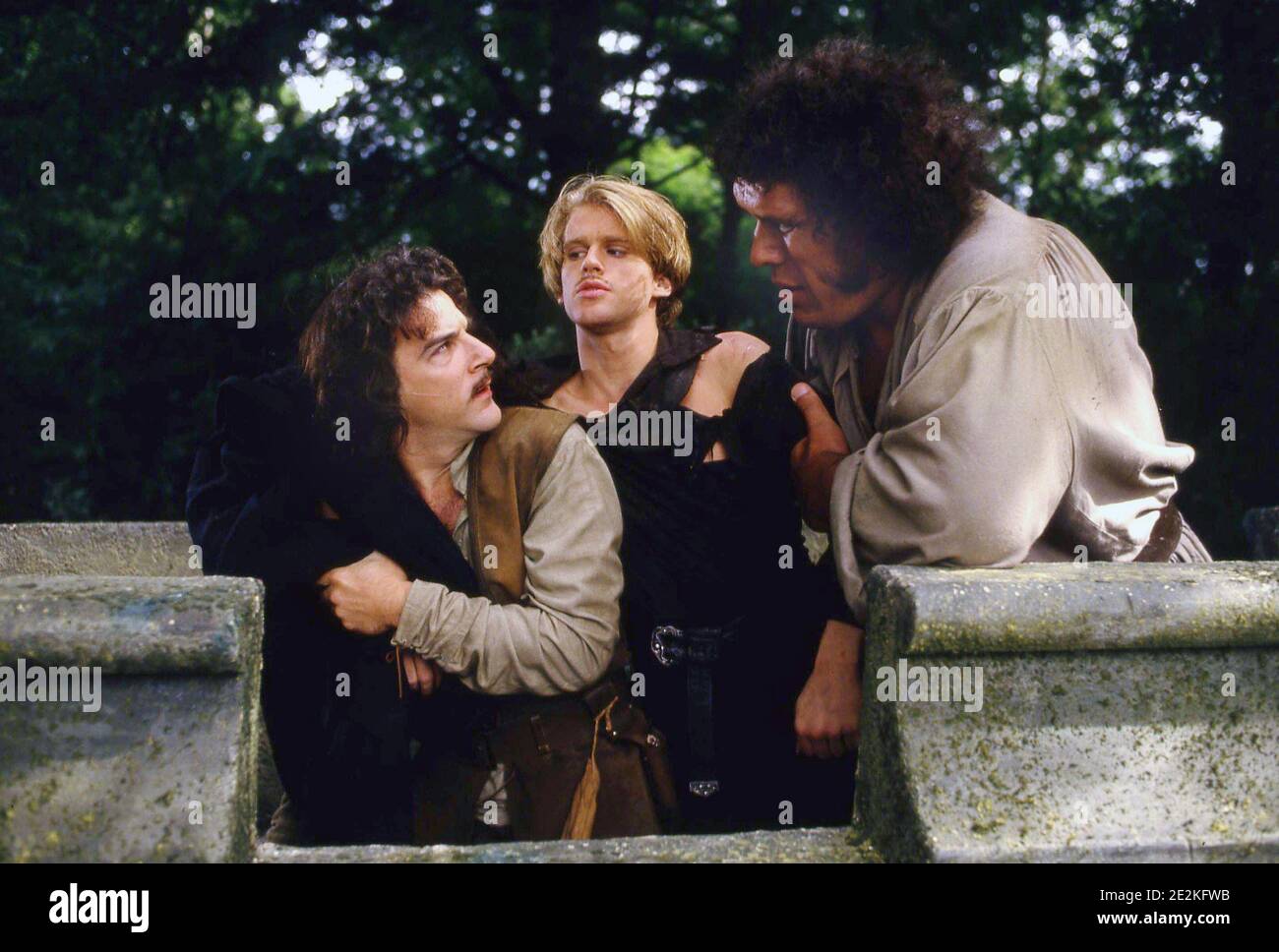 Mandy Patinkin, Cary Elwes, Andre the Giant, 'The Princess Bride' (1987) 20th Century Fox / File Reference # 34082-167THA Stock Photo