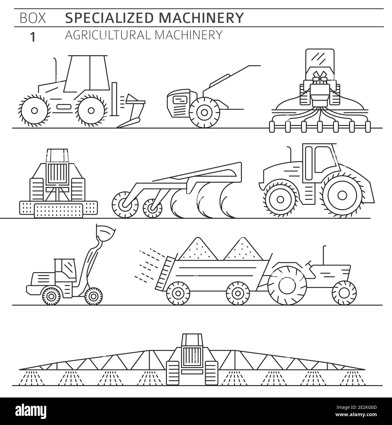 Bale silage Stock Vector Images - Alamy