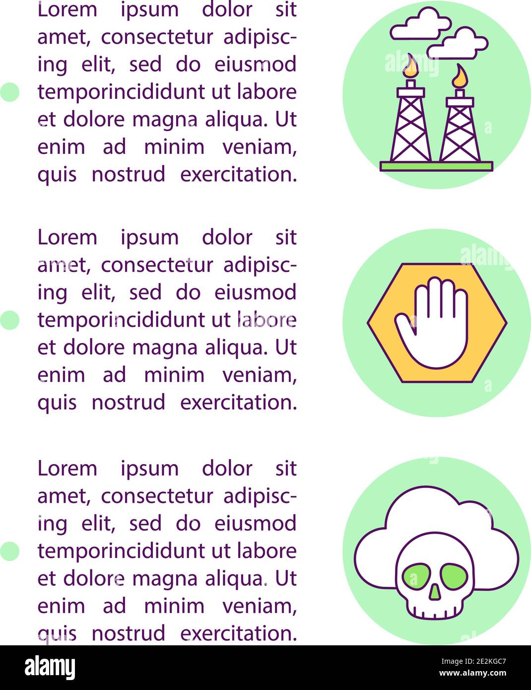 Climate justice solutions concept icon with text Stock Vector Image ...
