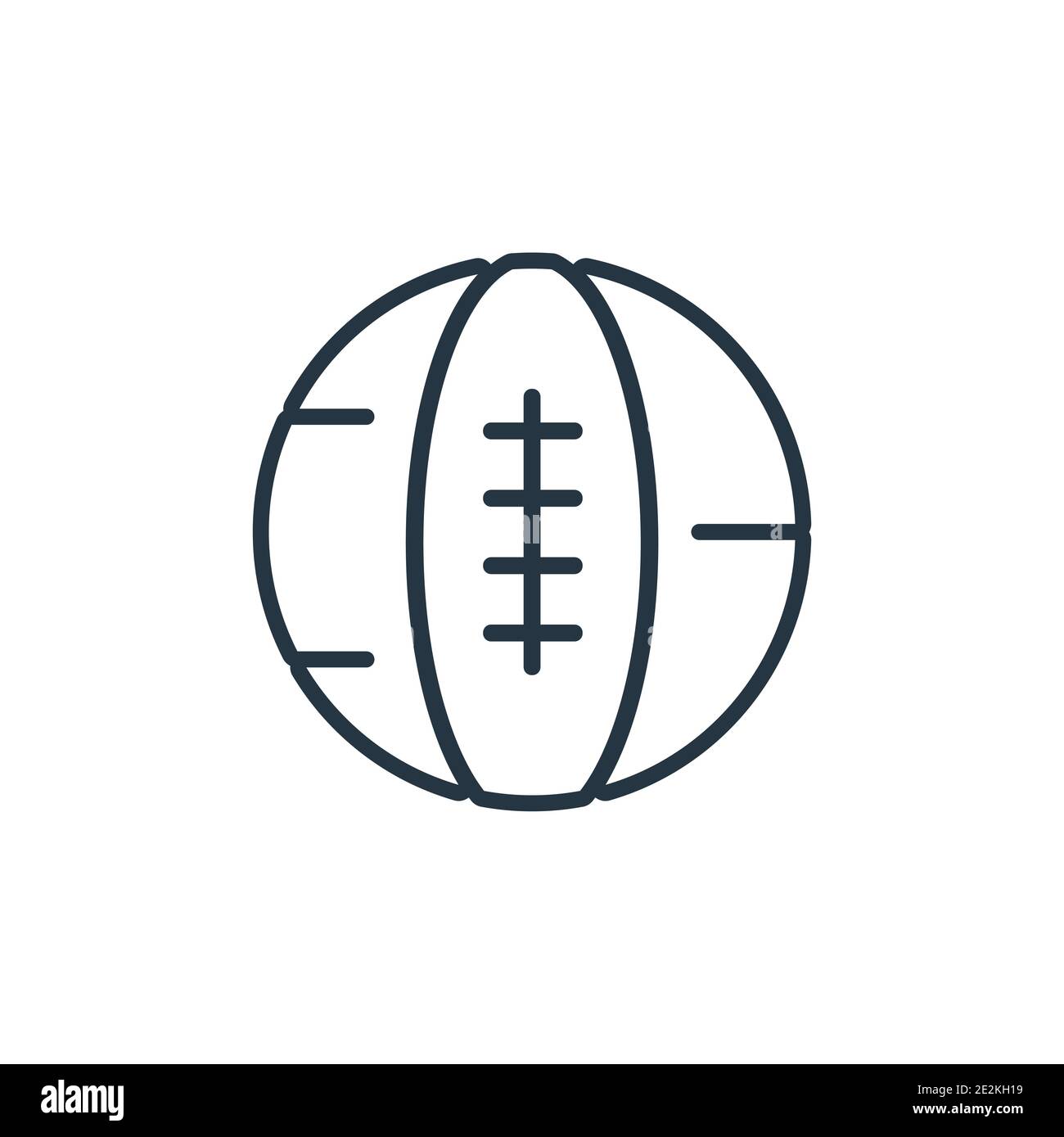Medicine ball outline vector icon. Thin line black medicine ball icon ...