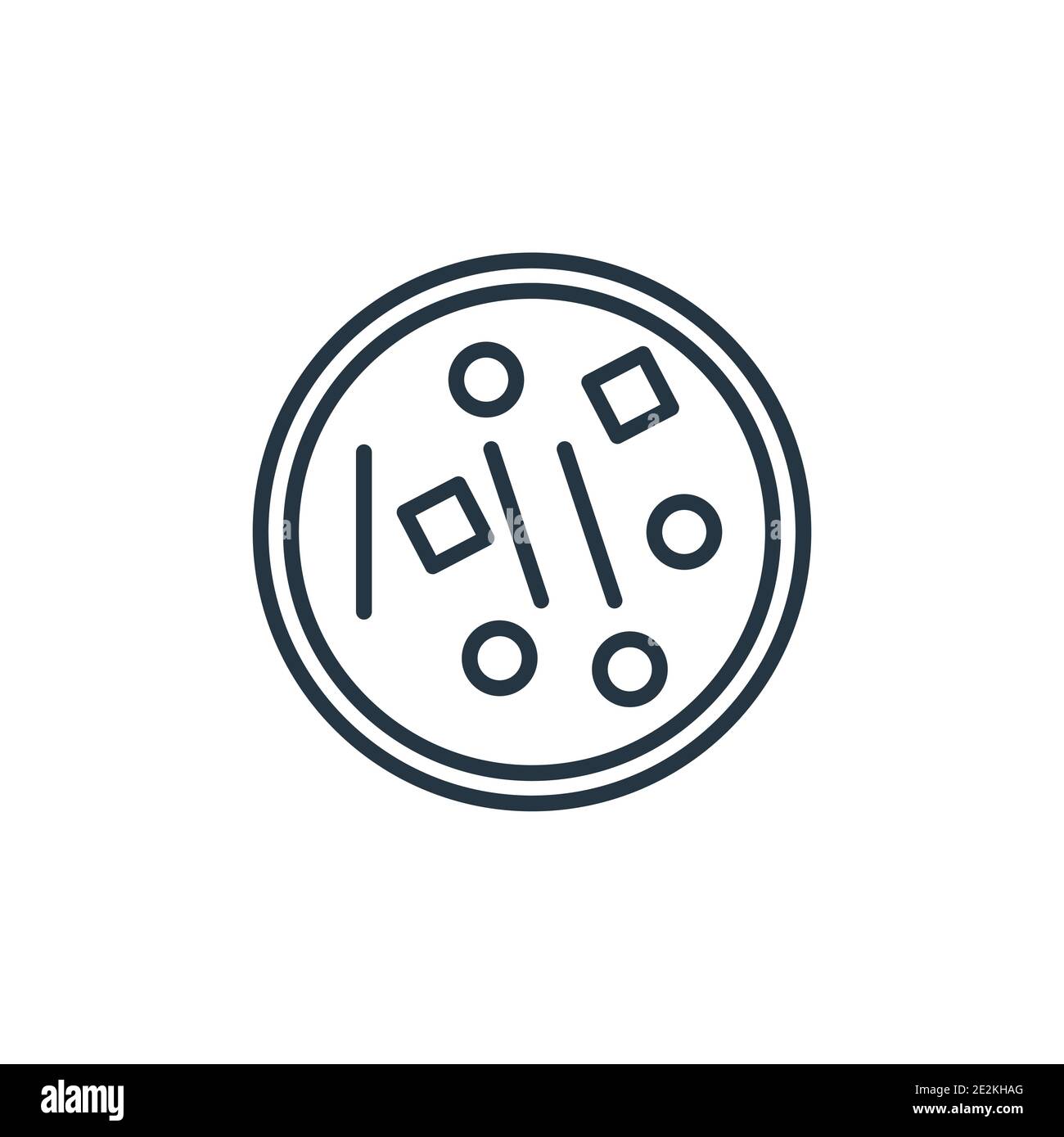 Winter melon soup outline vector icon. Thin line black winter melon soup icon, flat vector simple element illustration from editable food concept isol Stock Vector