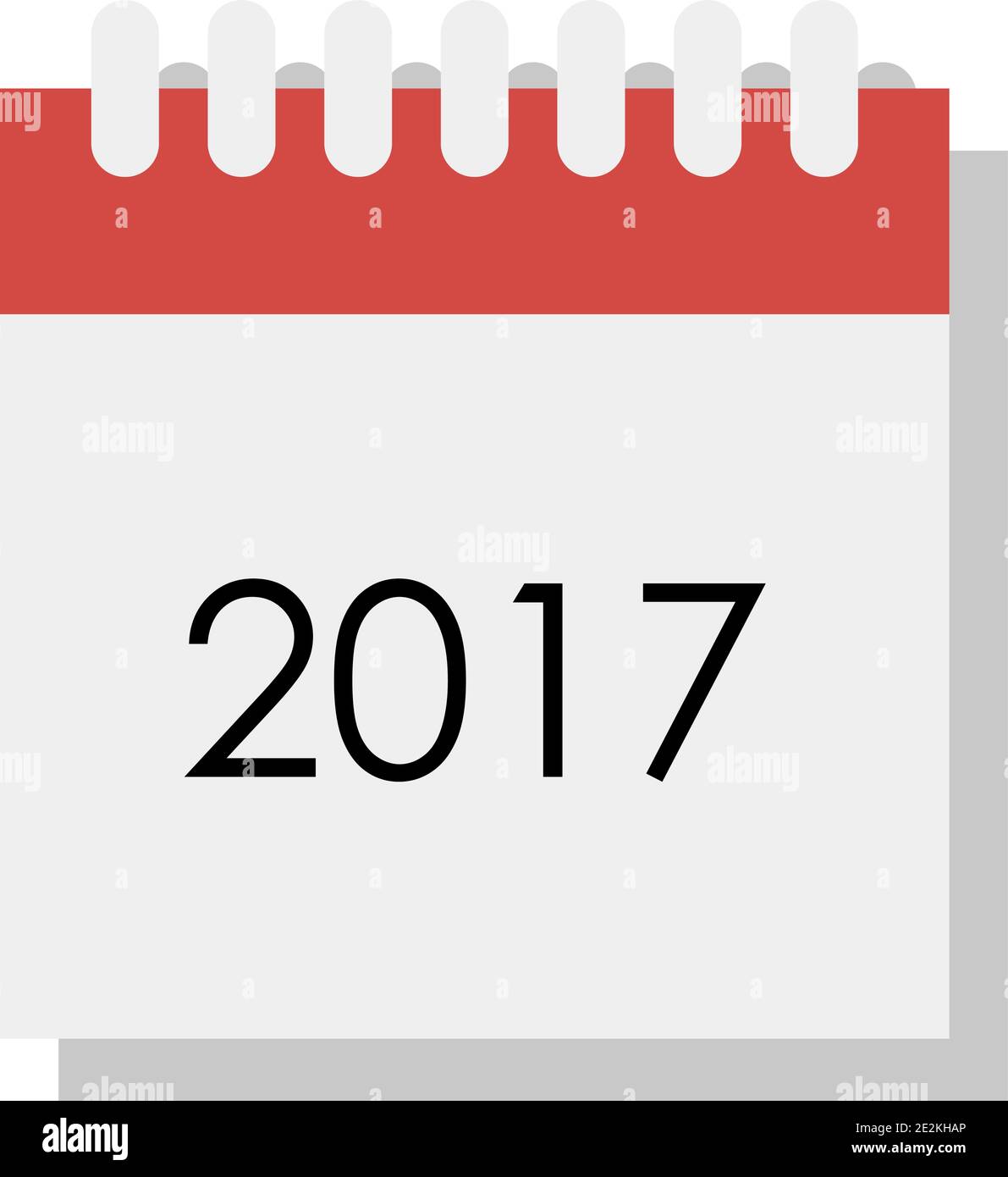 Calendar in flat style Stock Vector Image & Art - Alamy