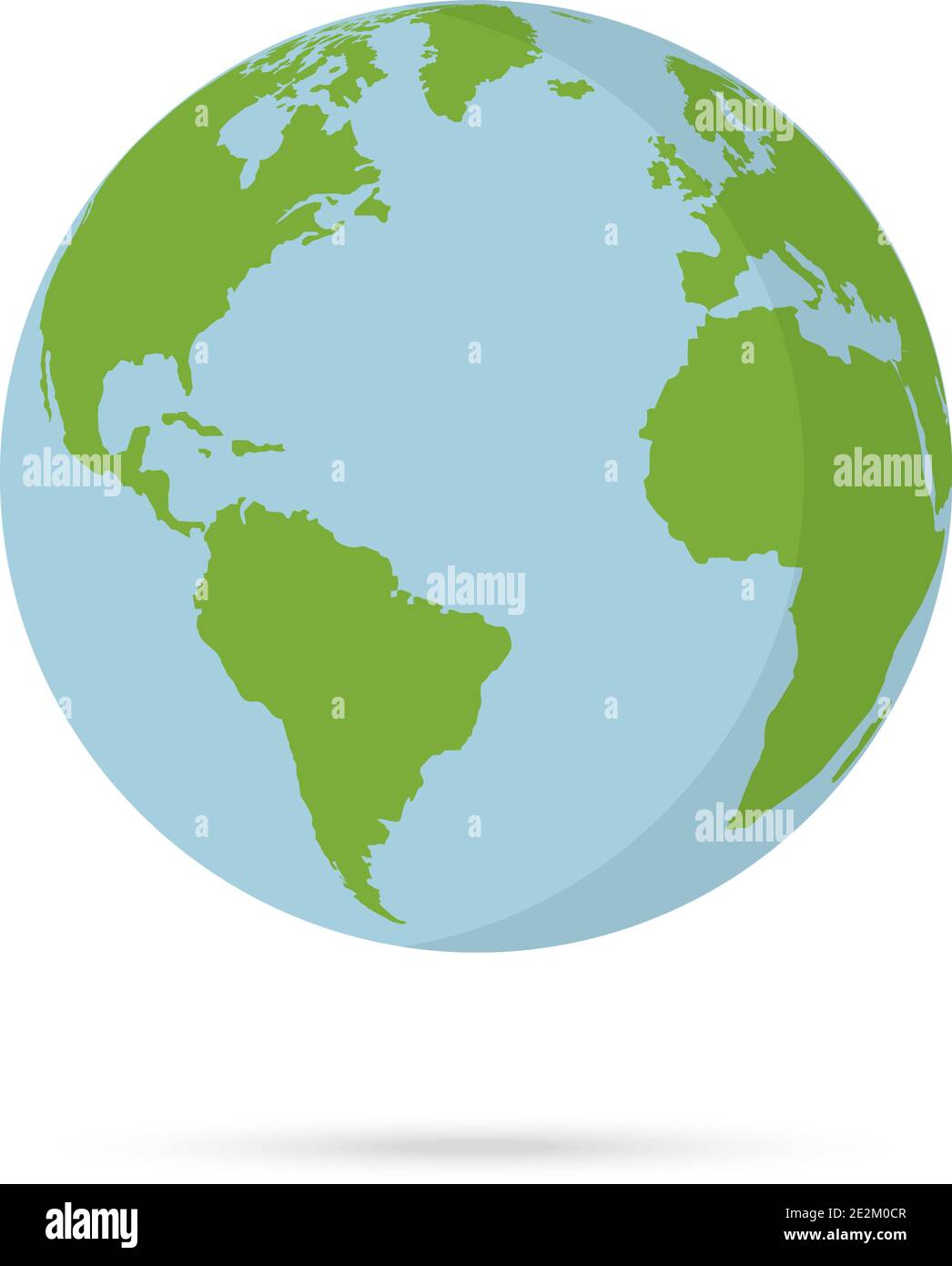 Flat planet Earth icon. Vector illustration for web banner, web and ...