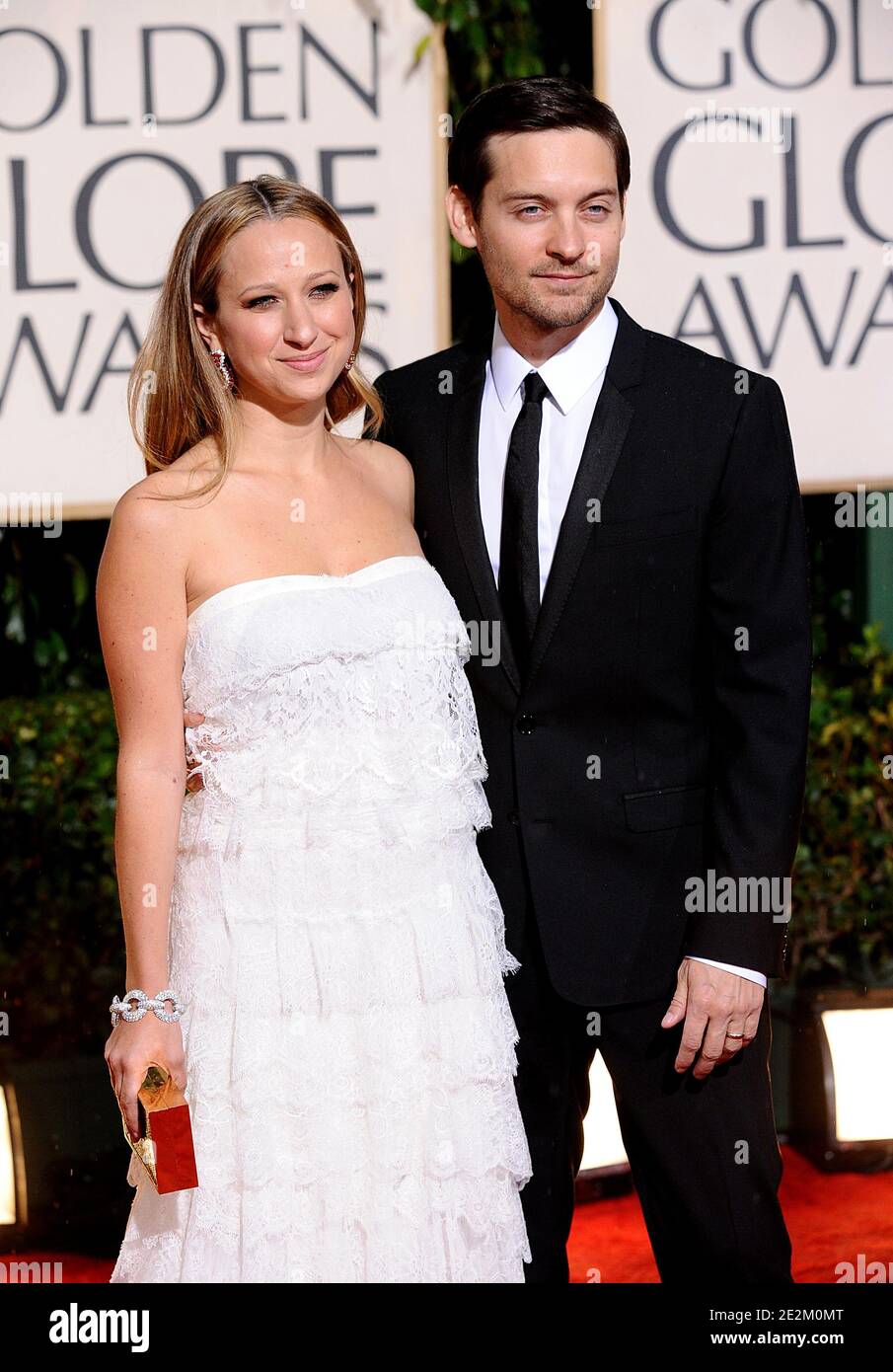 Jennifer Meyer And Tobey Maguire At The 67th Golden Globe Awards jennifer-meyer-and-tobey-maguire-at-the-67th-golden-globe-awards
