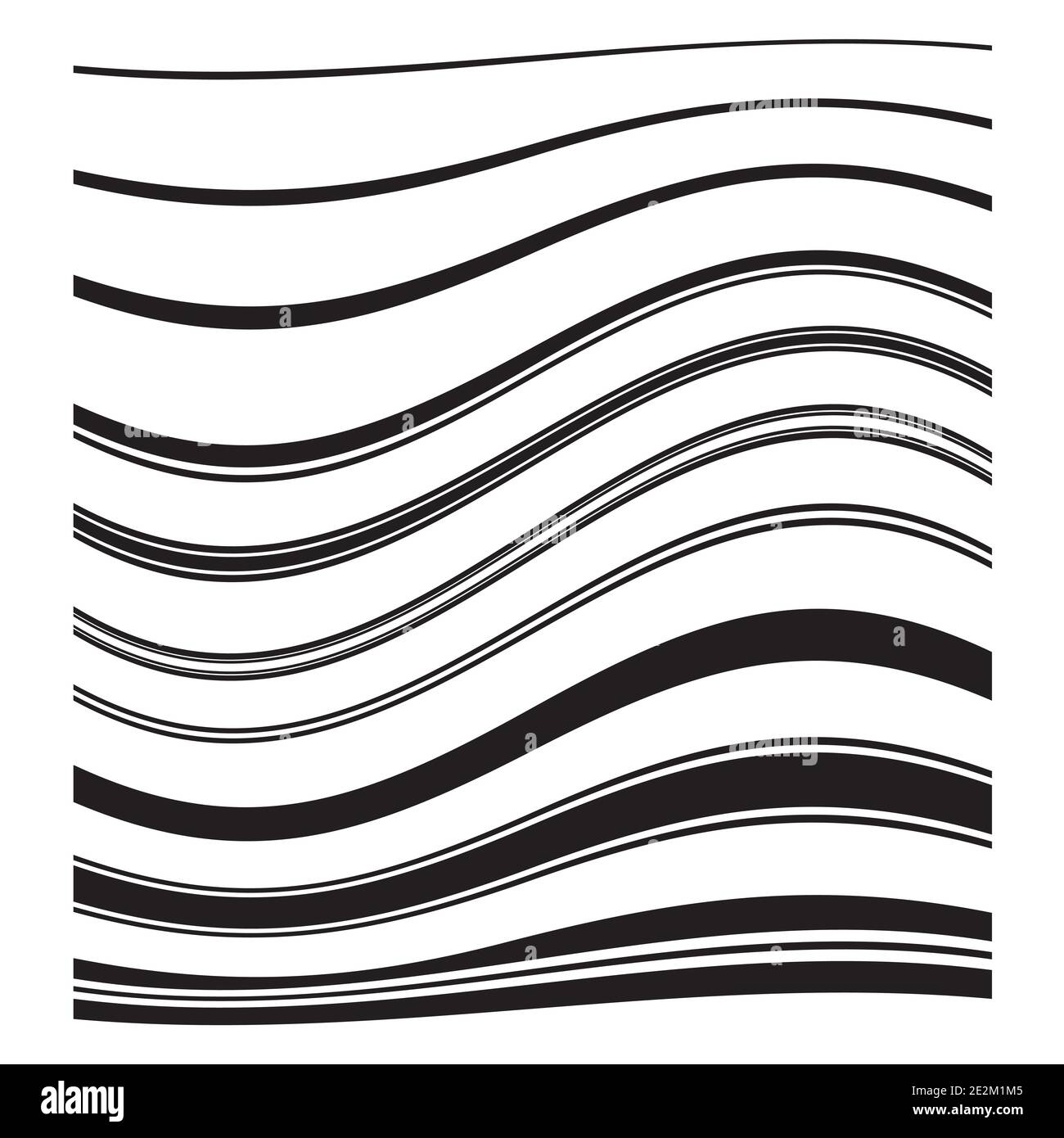 Simple Grunge Brushes Stock Vector