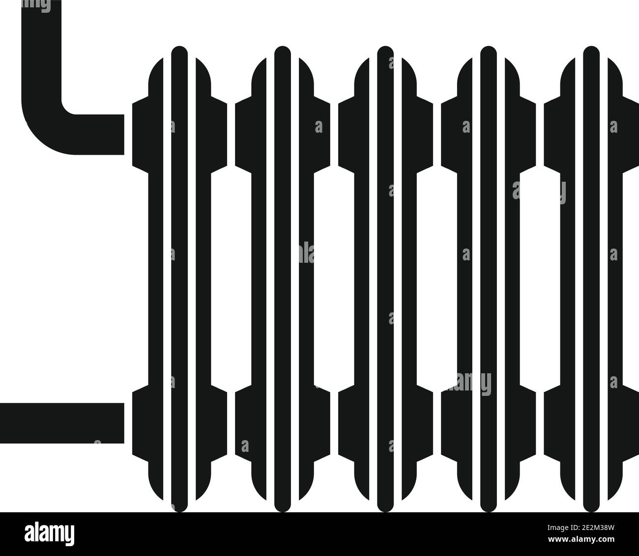 Hot house radiator icon, simple style Stock Vector Image & Art - Alamy