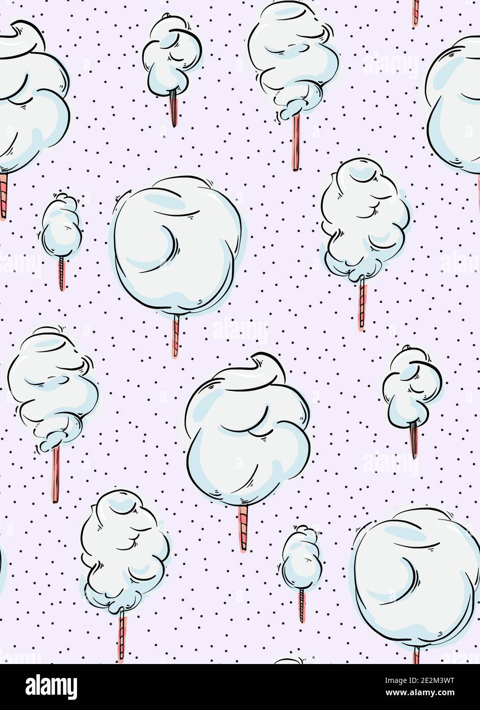 Cotton candy nursery seamless pattern, color pop background. Childrren wonderland sugar food design, Dessert stick foodie print violet blue vector Stock Vector Image & Art - Alamy cotton-candy-nursery-seamless-pattern-color-pop-background-childrren-wonderland-sugar-food-design-dessert-stick-foodie-print-violet-blue-vector-stock-vector-image-art-alamy