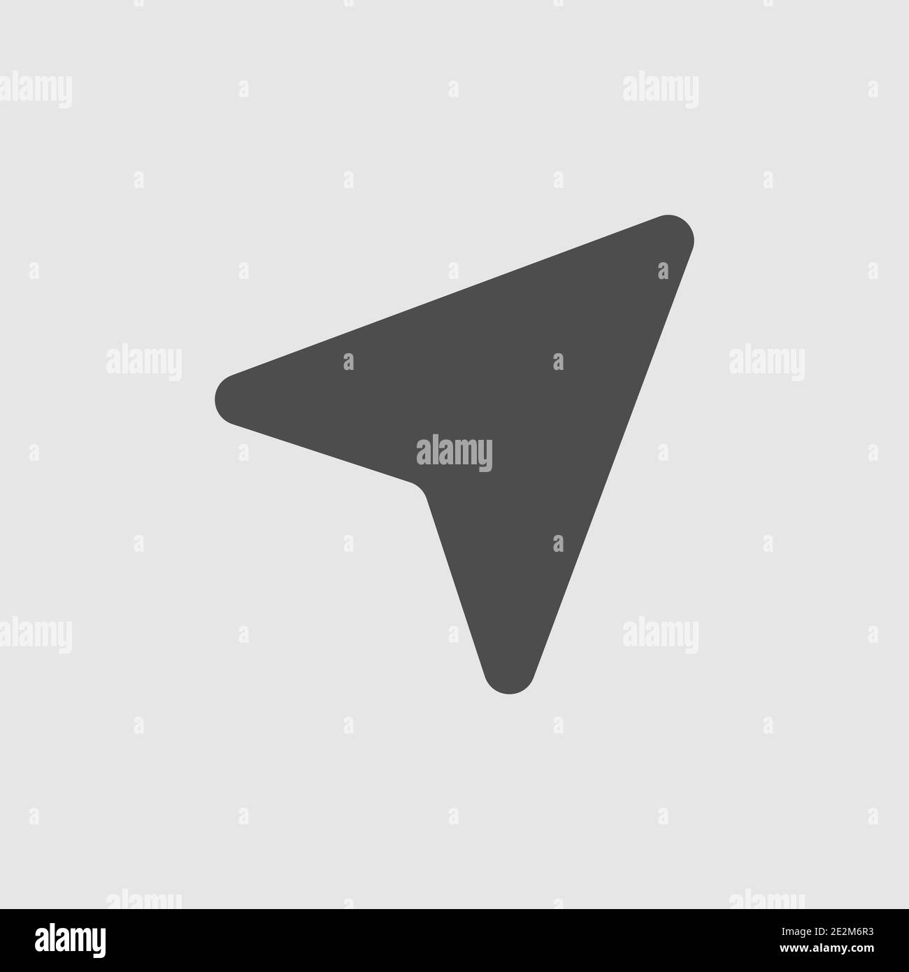 Arrow black icon. Arrow in flat style for your web design Stock Vector ...