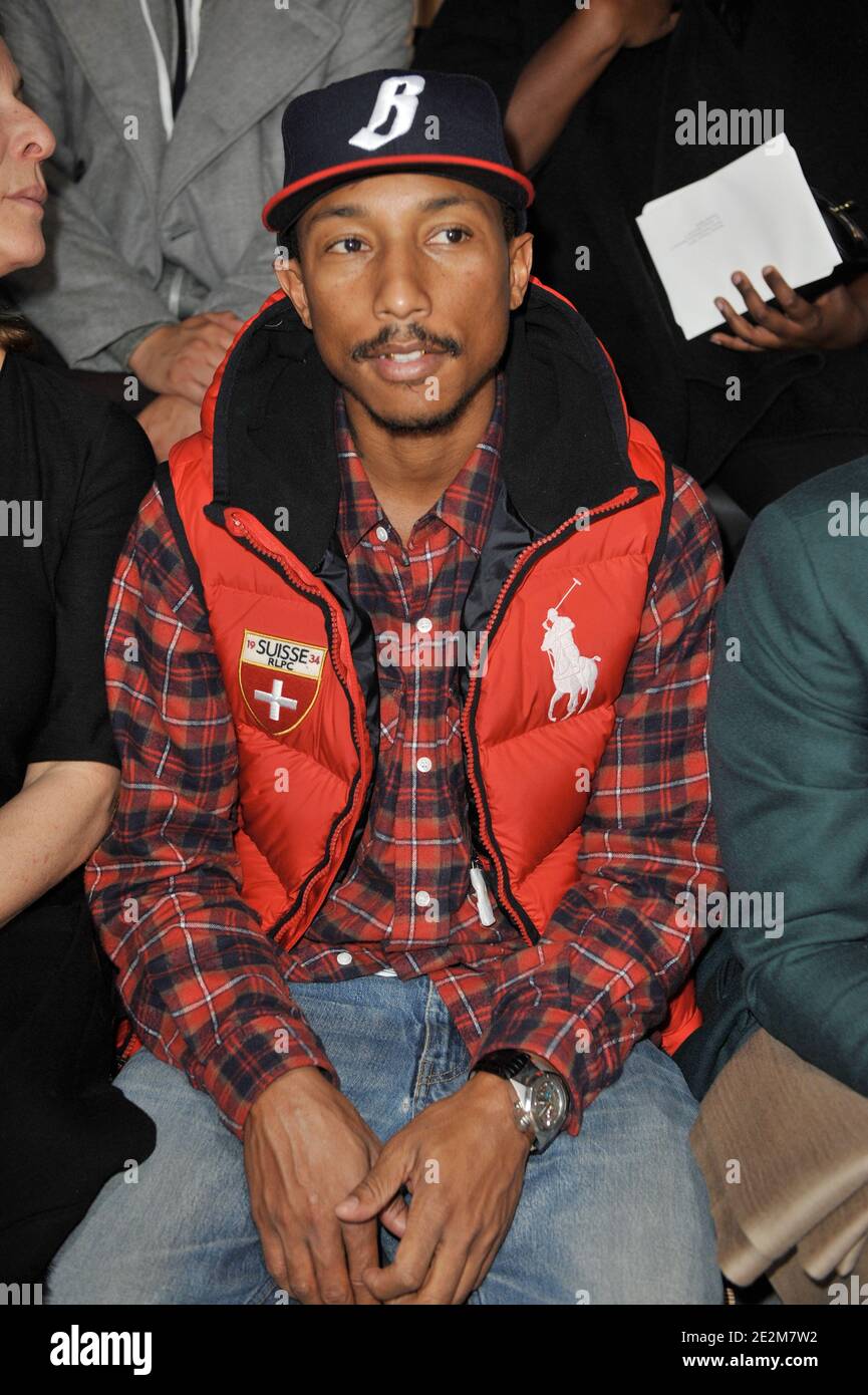 Pharrell Williams Attends Lanvin Men S Fashion Fall Winter 10 11 Collection Presented During The Paris Men S Fashion Week In Paris France On January 24 10 Photo By Thierry Orban Abacapress Com Stock Photo Alamy