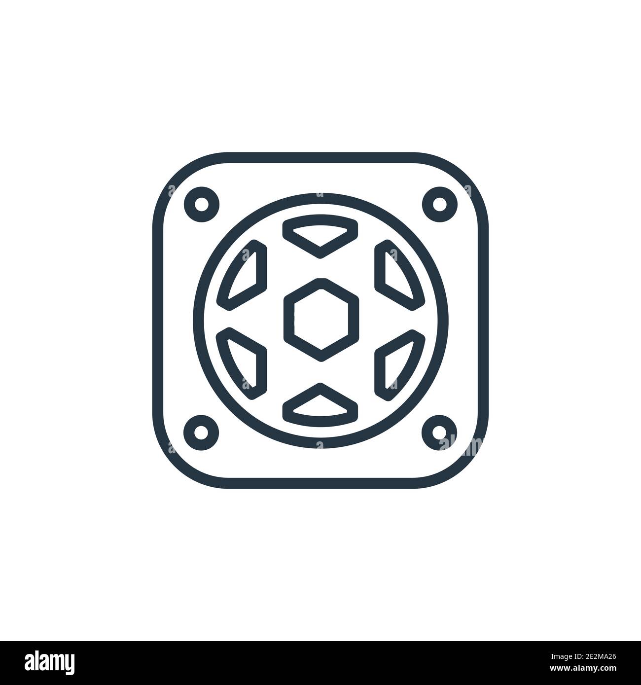App outline vector icon. Thin line black app icon, flat vector simple ...